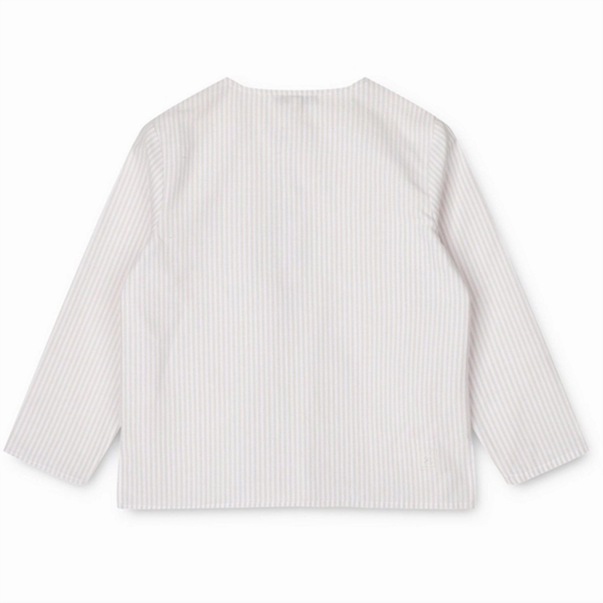 Breathable Material Reinforced Shoulders Liewood Houston Y/D Stripe Shirt Y/D Stripe Crisp White/Sandy