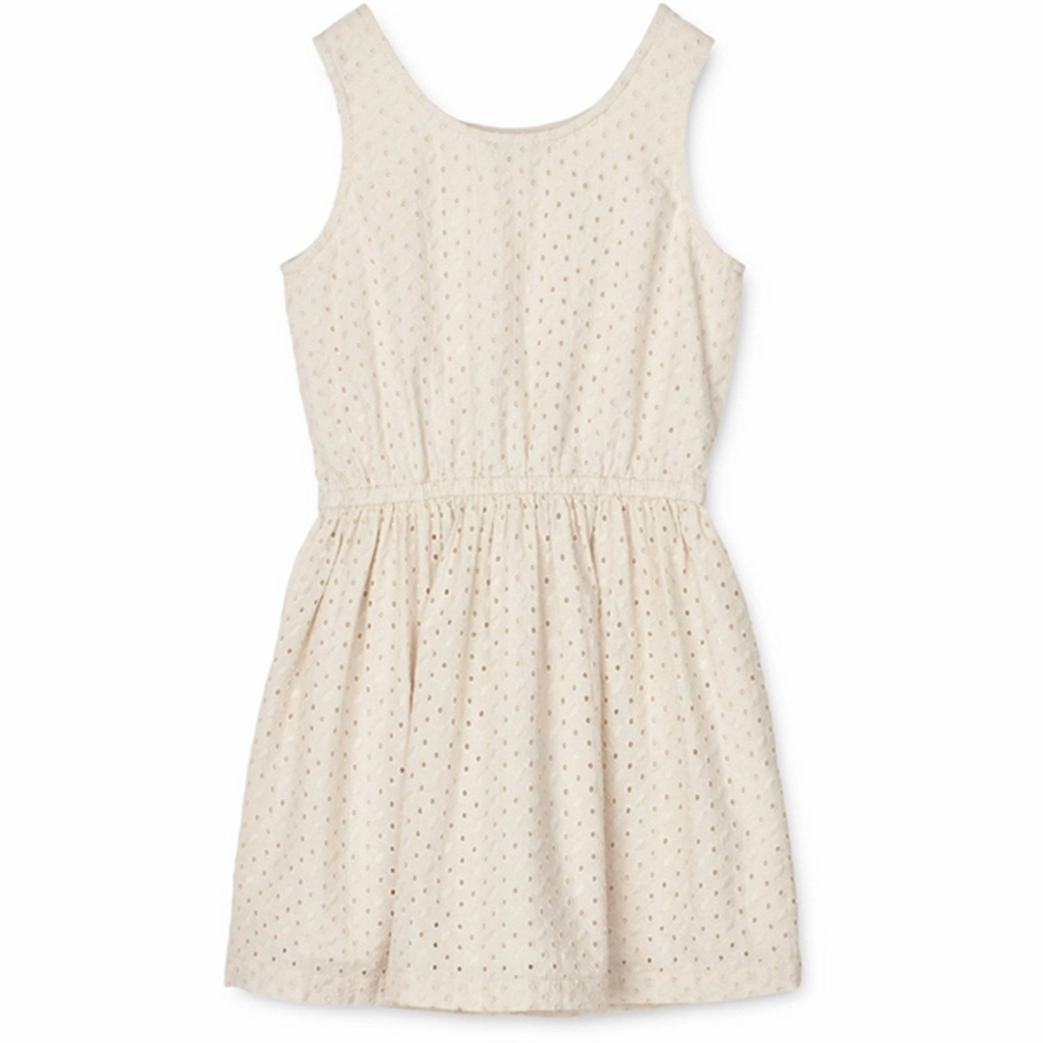 Tailored Mood Sophisticated Comfort Liewood Idaho Anglaise Dress Sandy