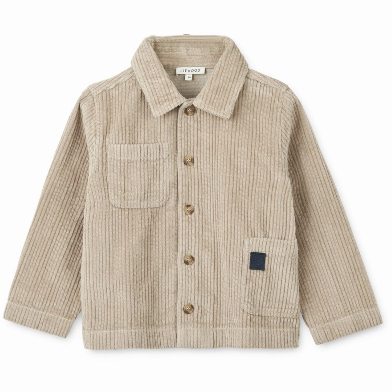 Eco Friendly Dye LIEWOOD Mist Paule Corduroy Overshirt