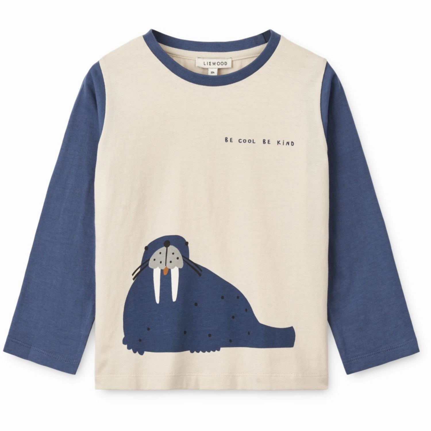 LieWood Walrus / Sandy Apia Placement Longsleeve Tee Ss Relaxed Style