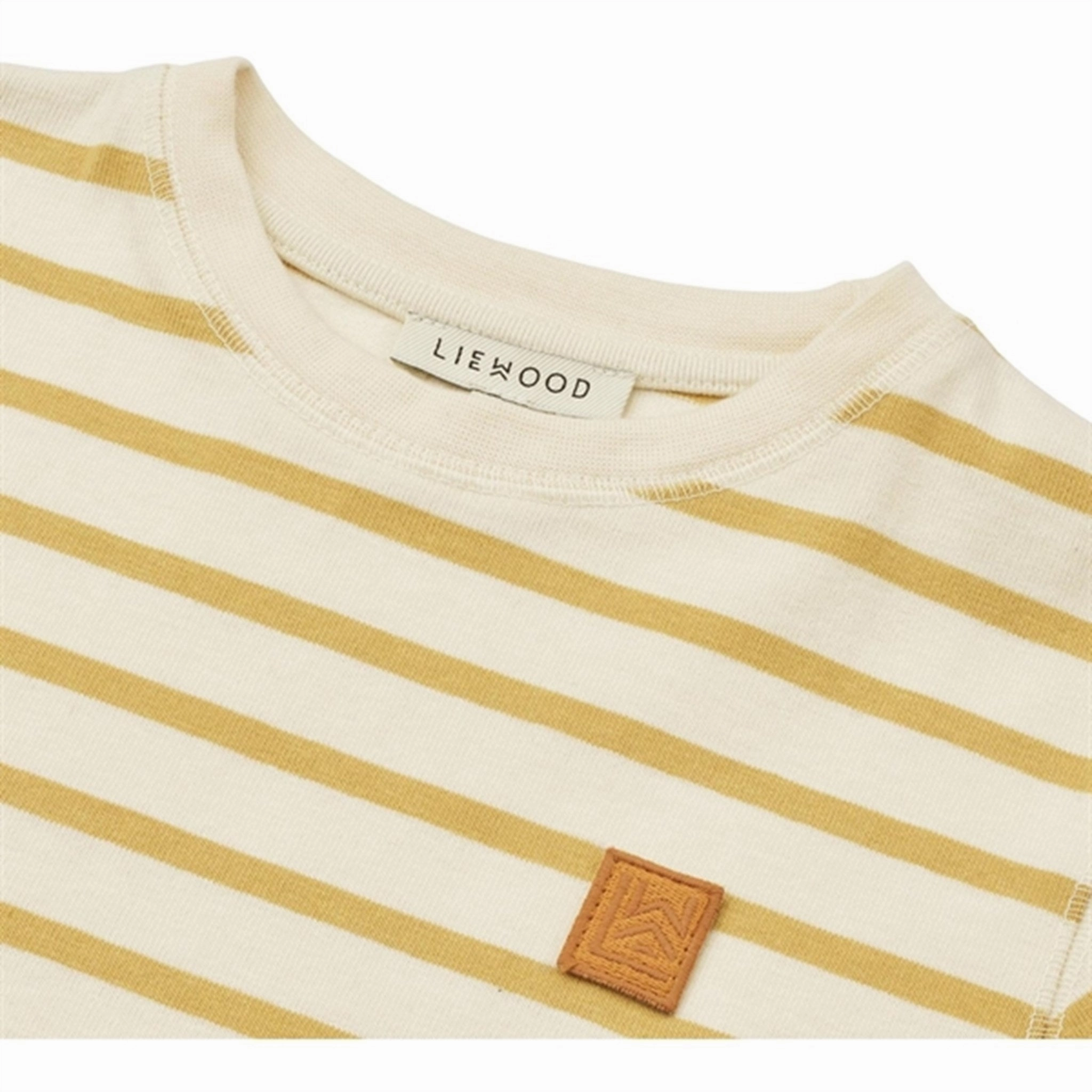 Liewood Y/D Stripe Creme De La Creme/Crispy Corn Ullrik Stripe Blouse Urban Style Petite Option