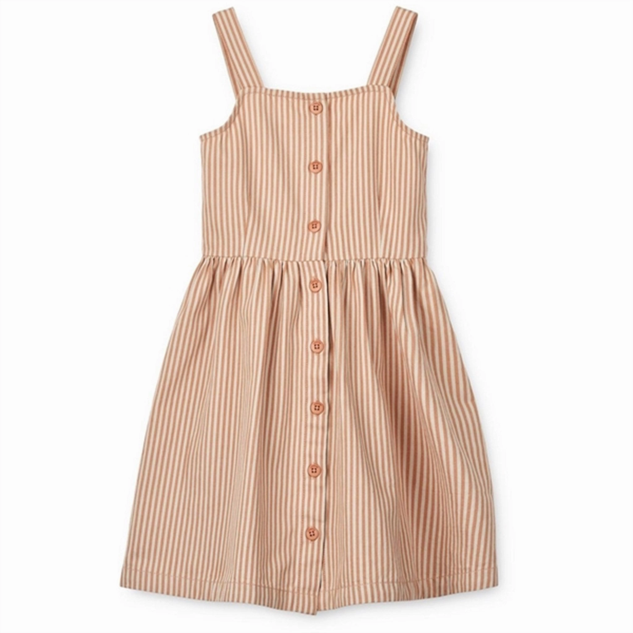 Smart and Stylish Modern Layering Liewood Y/D Stripe Tuscany Rose/Sandy Zia Stripe Dress