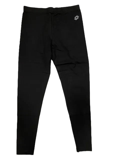 Lotto Pantalone da donna in cotone elasticizzato MSC W II Legging 217987 1CL black quick dry Comfort Layer