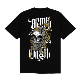 Dolly Noire maglietta manica corta da uomo Desert Skull nero Simple and Comfortable