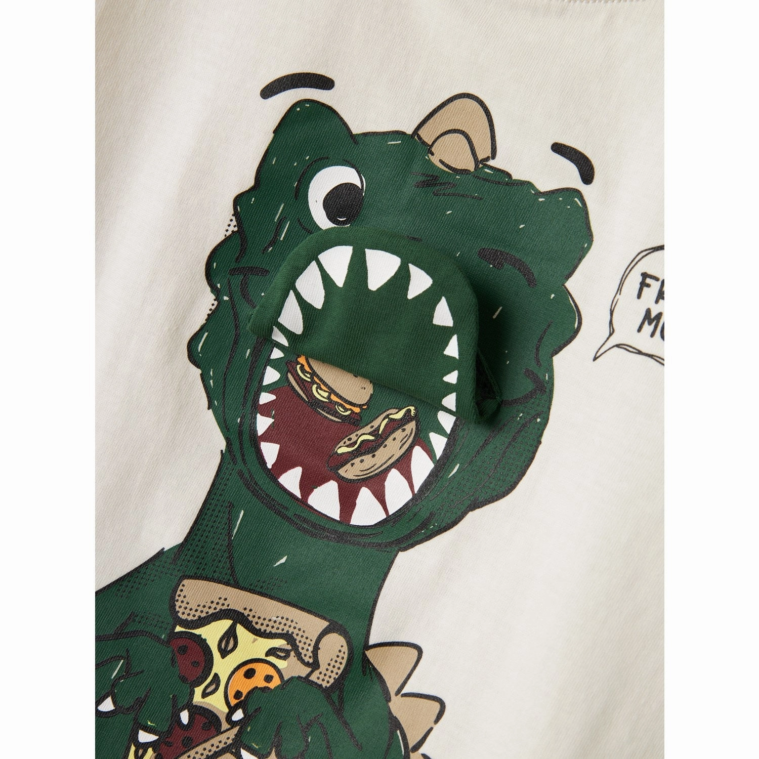 Name It Cloud Dancer Brett Regular T-Shirt Versatile Design