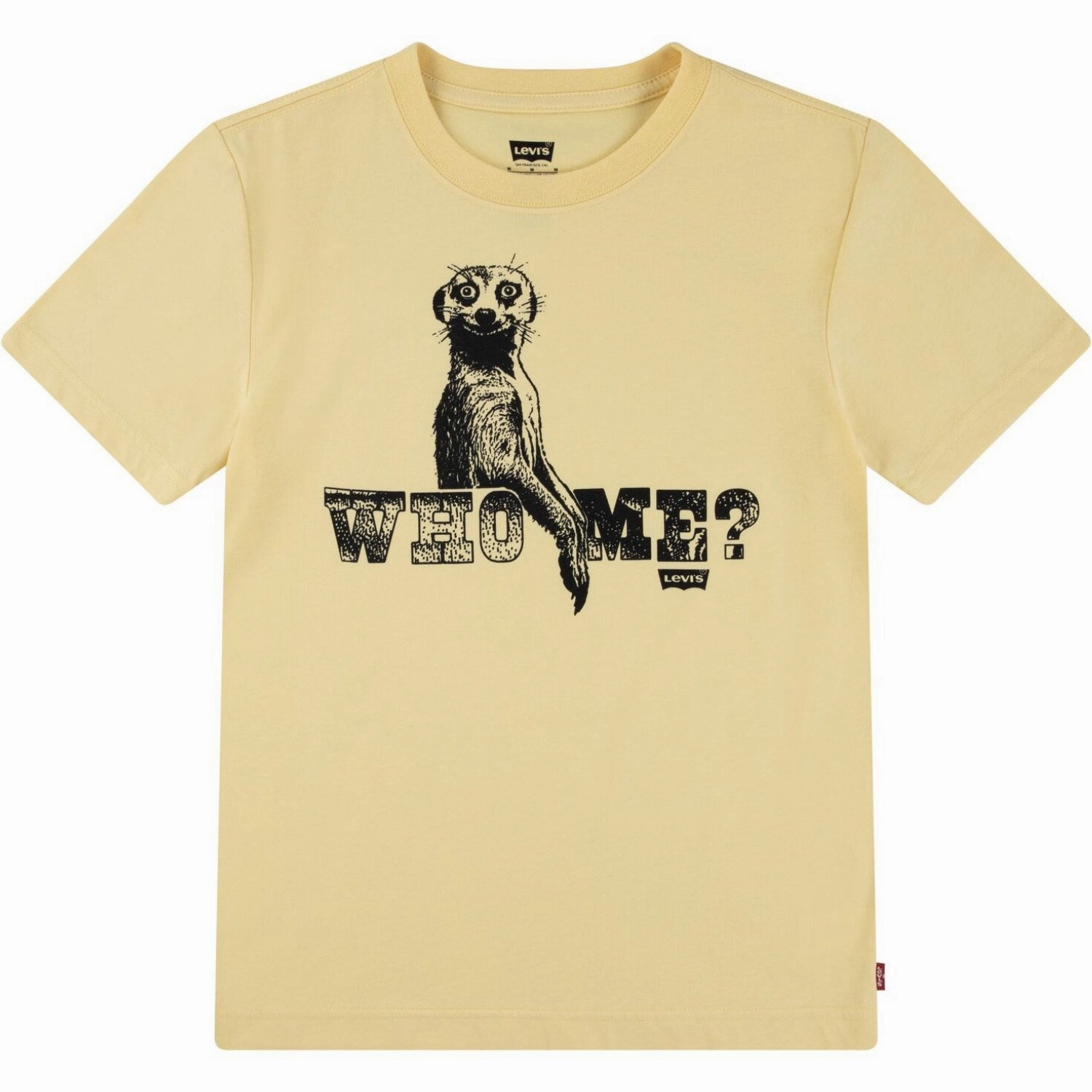 Bold and Comfortable Sporty Look Levi's Golden Haze Lvb Who Me Tee