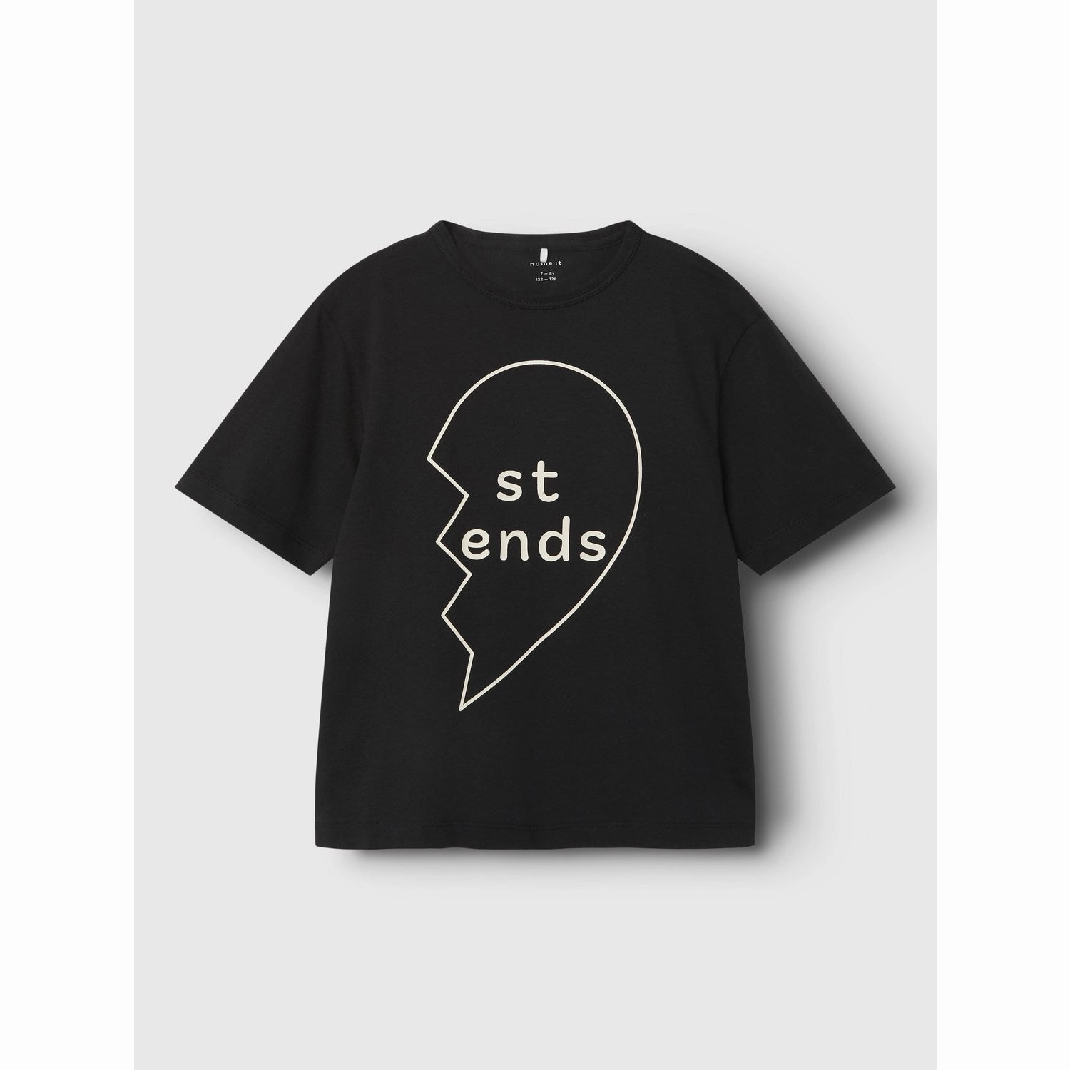 Basic Layer Drop Shoulder Cut Name It Black Ofriend T-Shirt 2-pack Bf