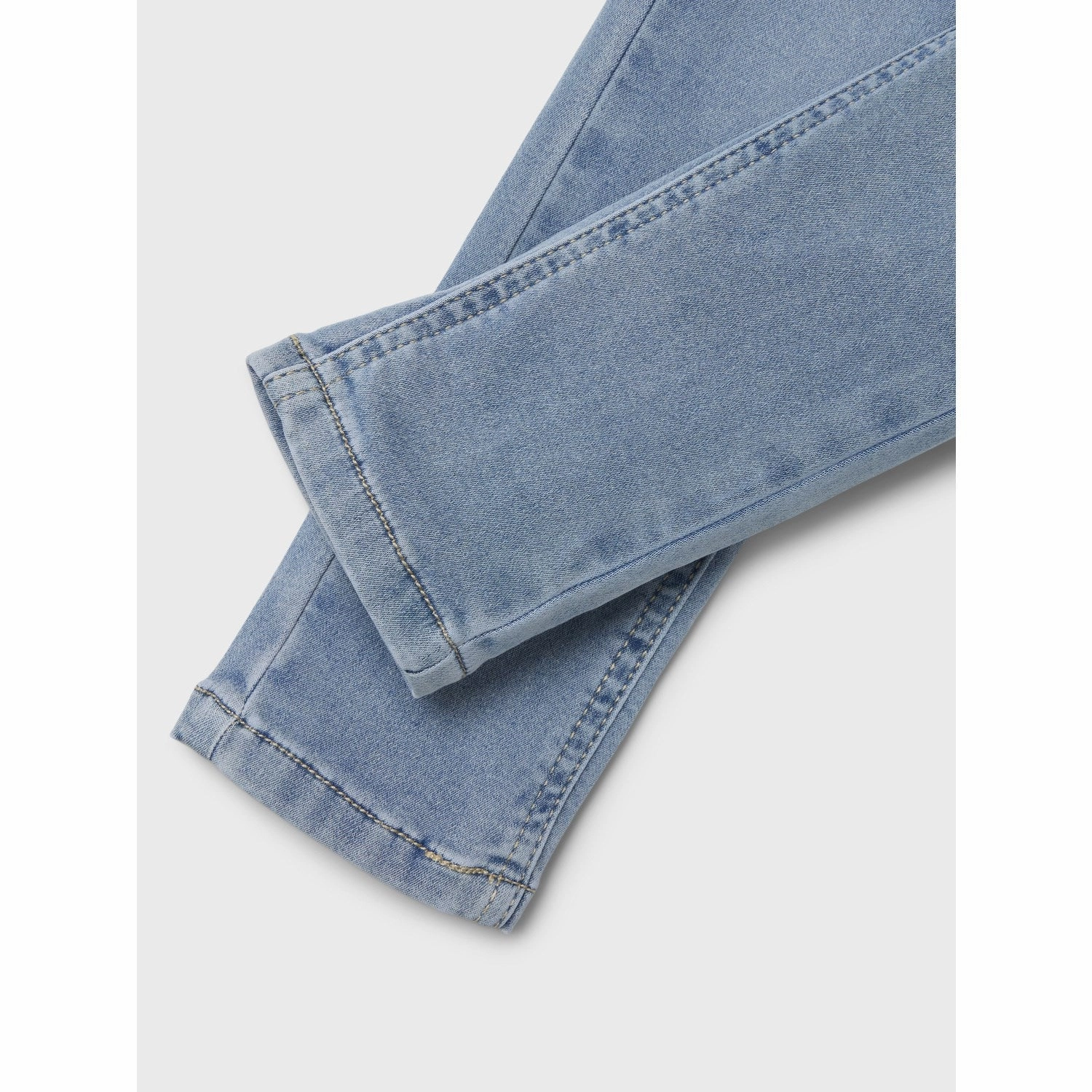 Name It Light Blue Denim Theo Denim Thayer Sweat Key Pants Noos Urban Look