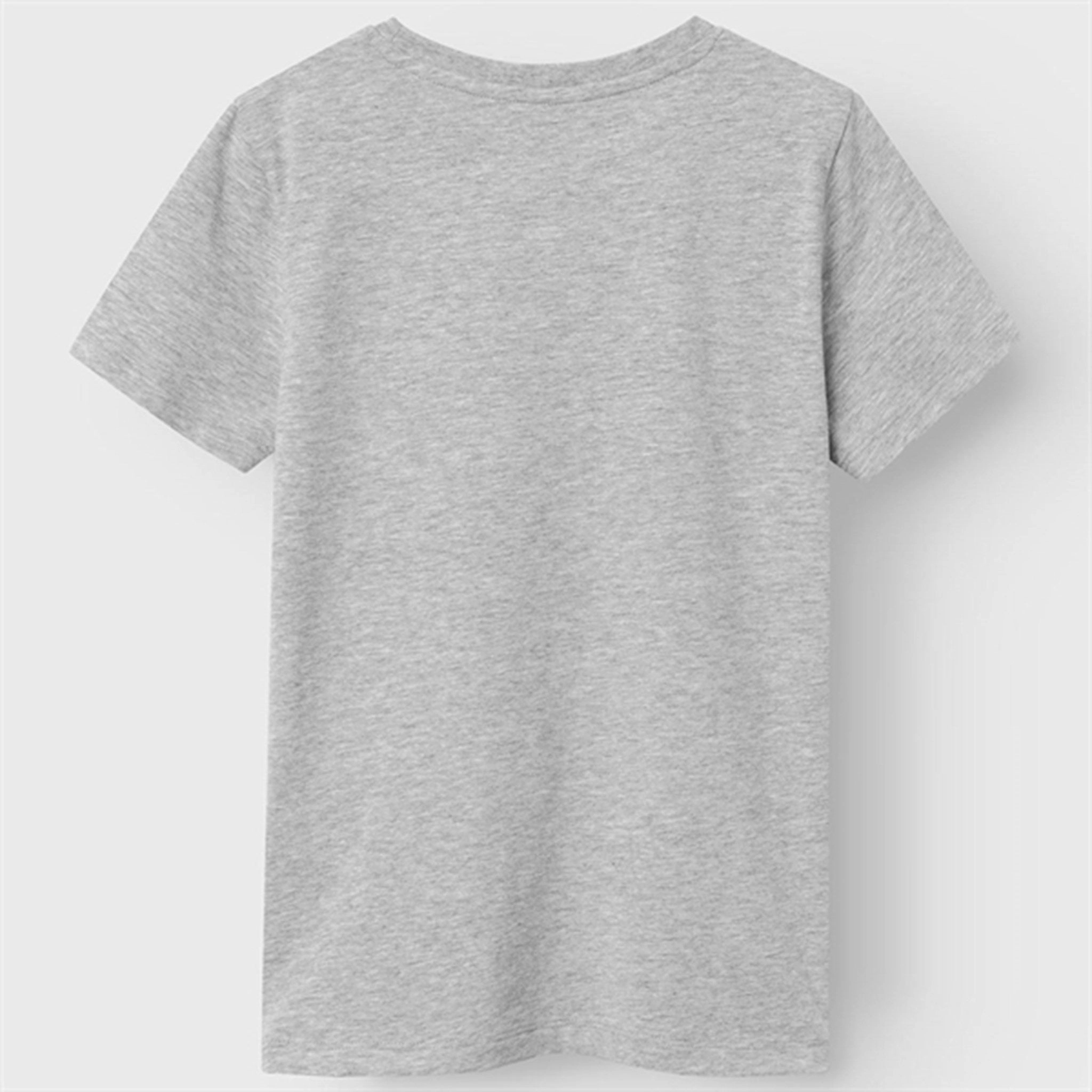 Name it Grey Melange Juca Batman T-Shirt Minimalist Look coordinate with other items