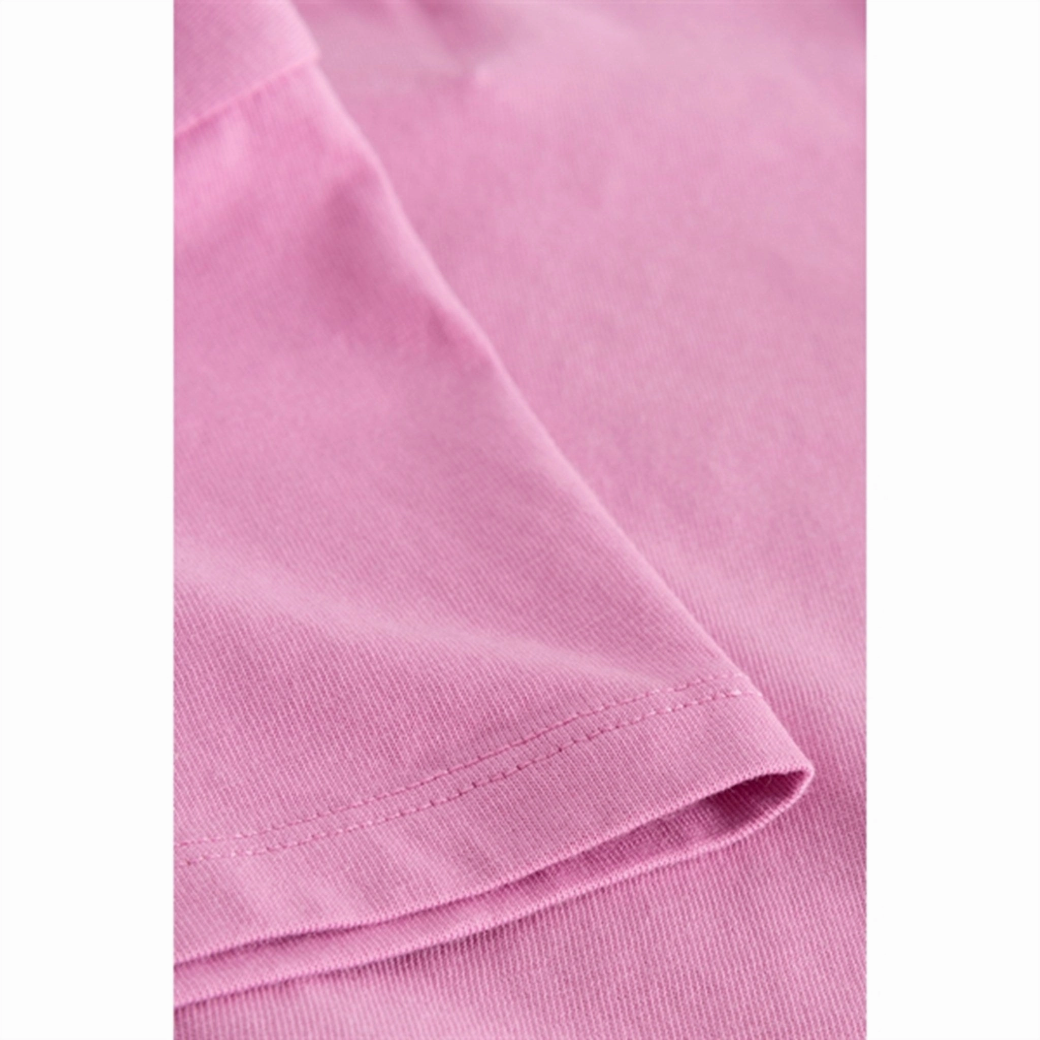 Wood Wood Rosy Lavender Ola Logo T-shirt Chilly Comfort Effortless Wear