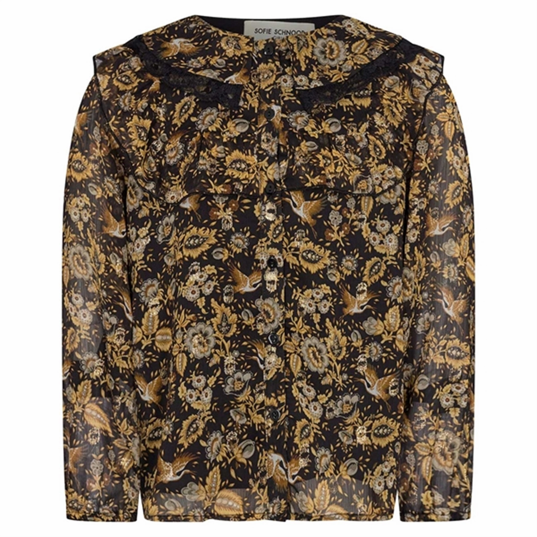 Festival Outfit Cocktail Party Sofie Schnoor Black Reese Shirt