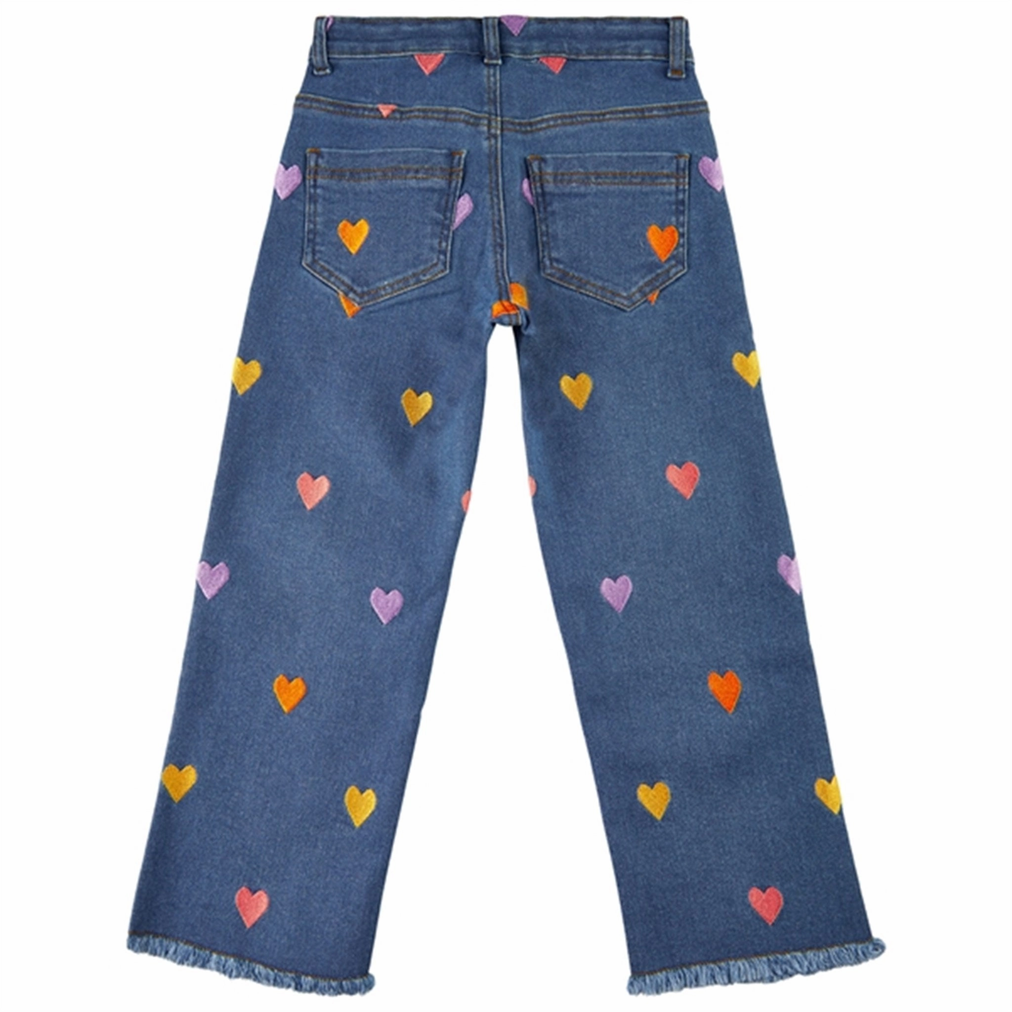 Modern Minimalist Creative Look THE NEW Medium Blue Dania Wide Jeans