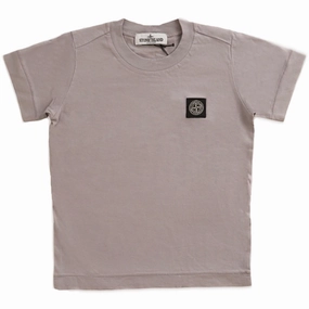 Feminine Touch Sublimation Resistant Fabric Stone Island T-Shirt Dust Grey