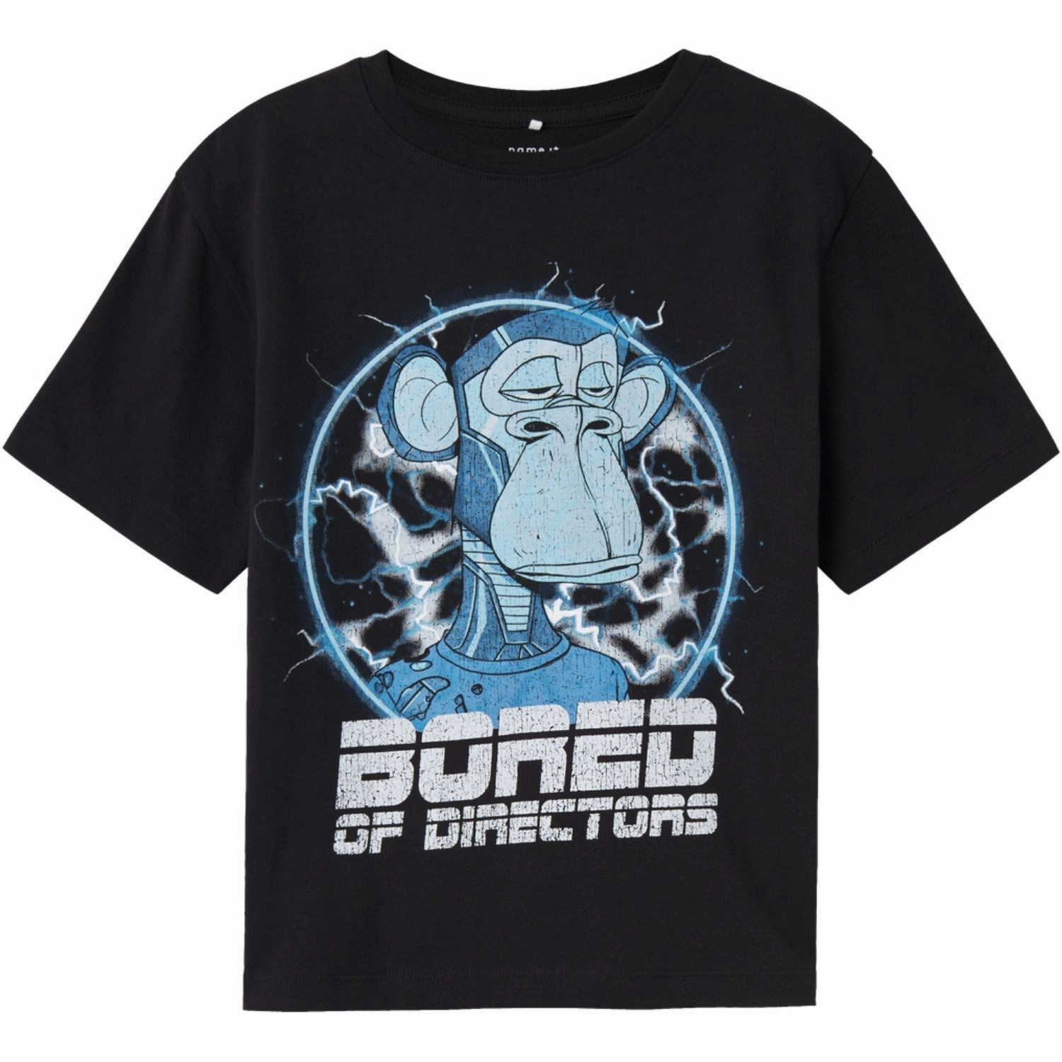 SeamlessSidePanels Name It Black Nolan Bored Of Directors Regular T-Shirt