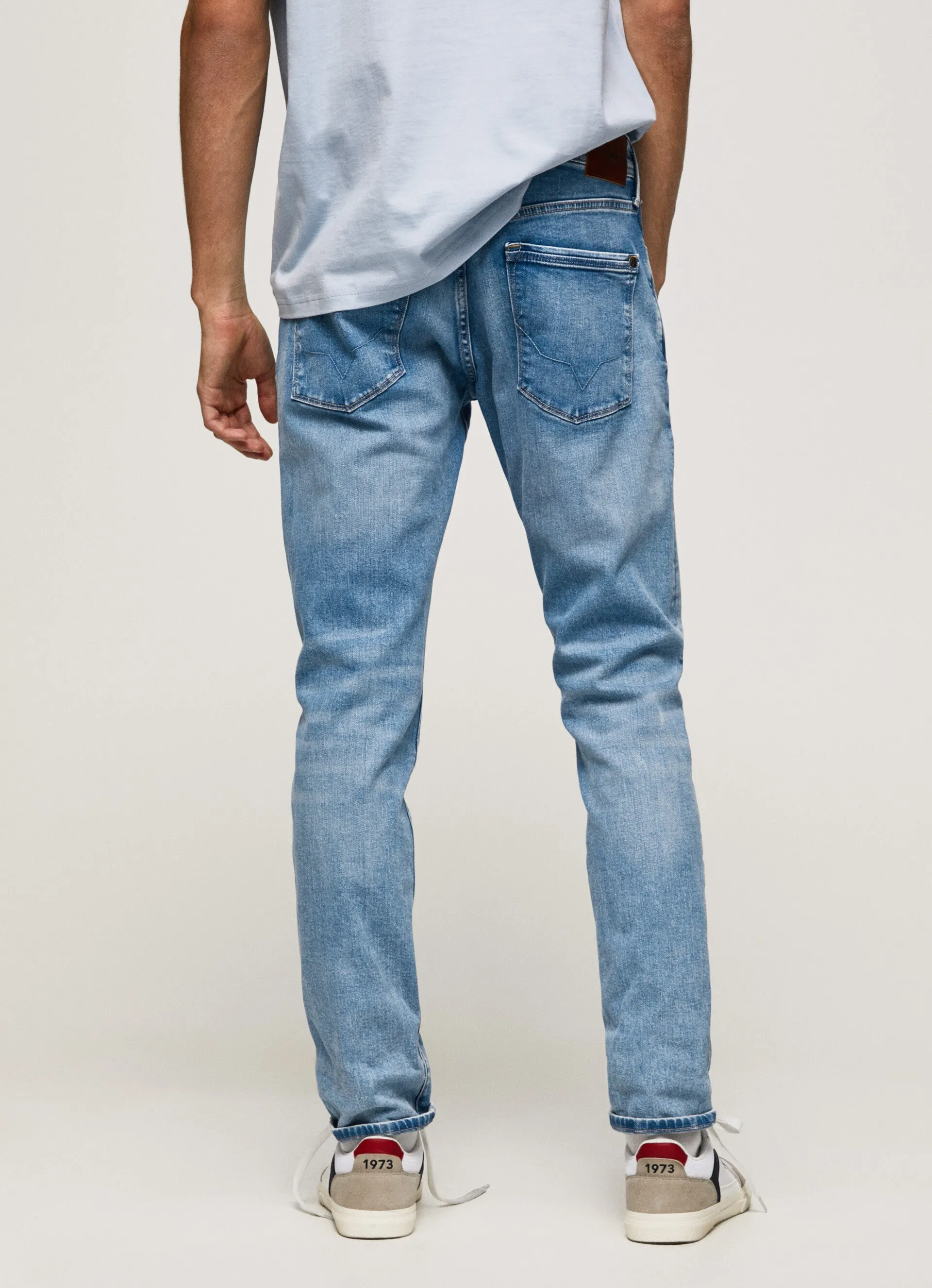 FunctionalZipper Modern Utility Pepe Jeans pantalone Jeans da uomo Regular Fit Stanley PM206326VT6 denim