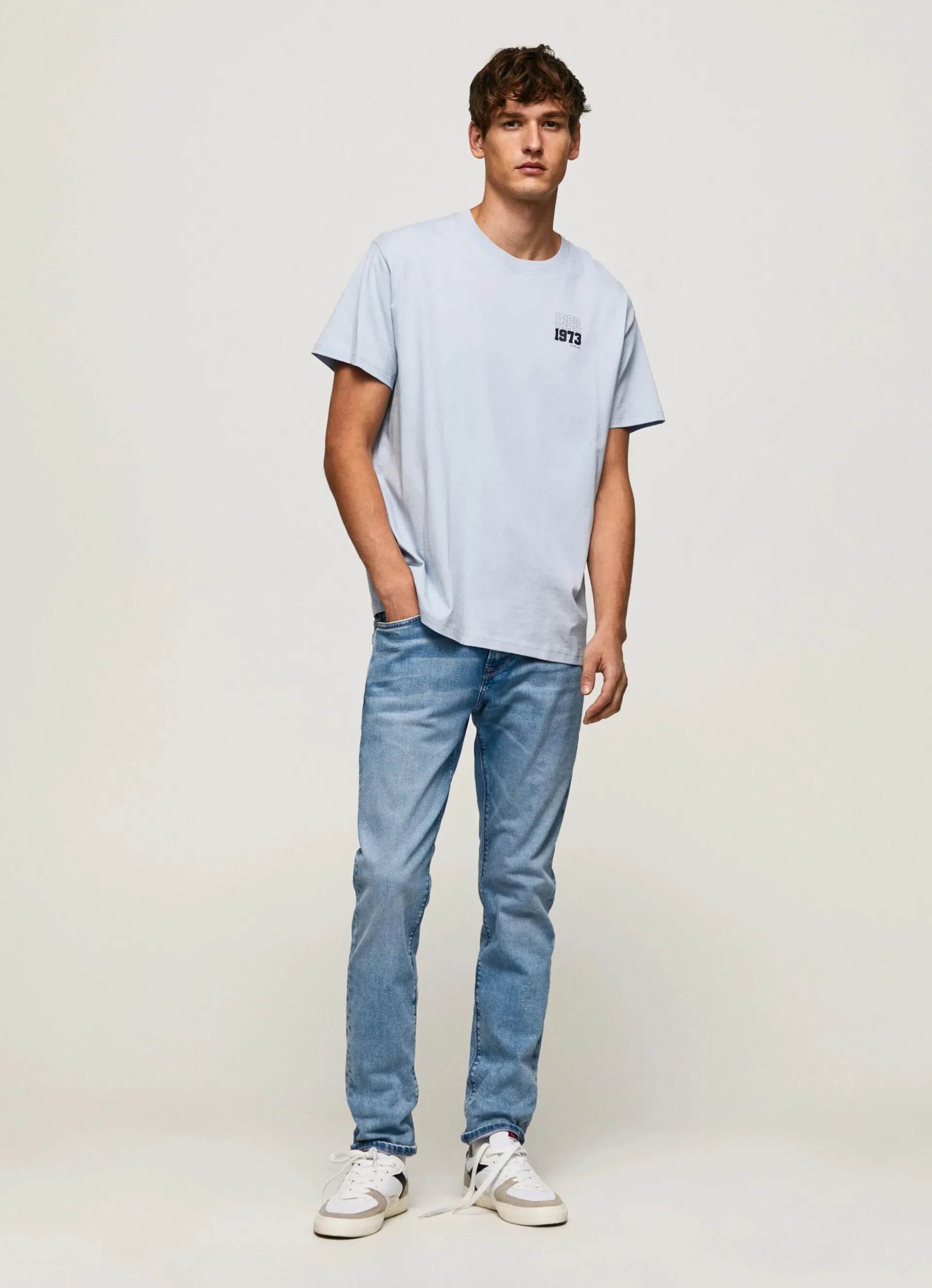 Modern Utility FunctionalZipper Pepe Jeans pantalone Jeans da uomo Regular Fit Stanley PM206326VT6 denim