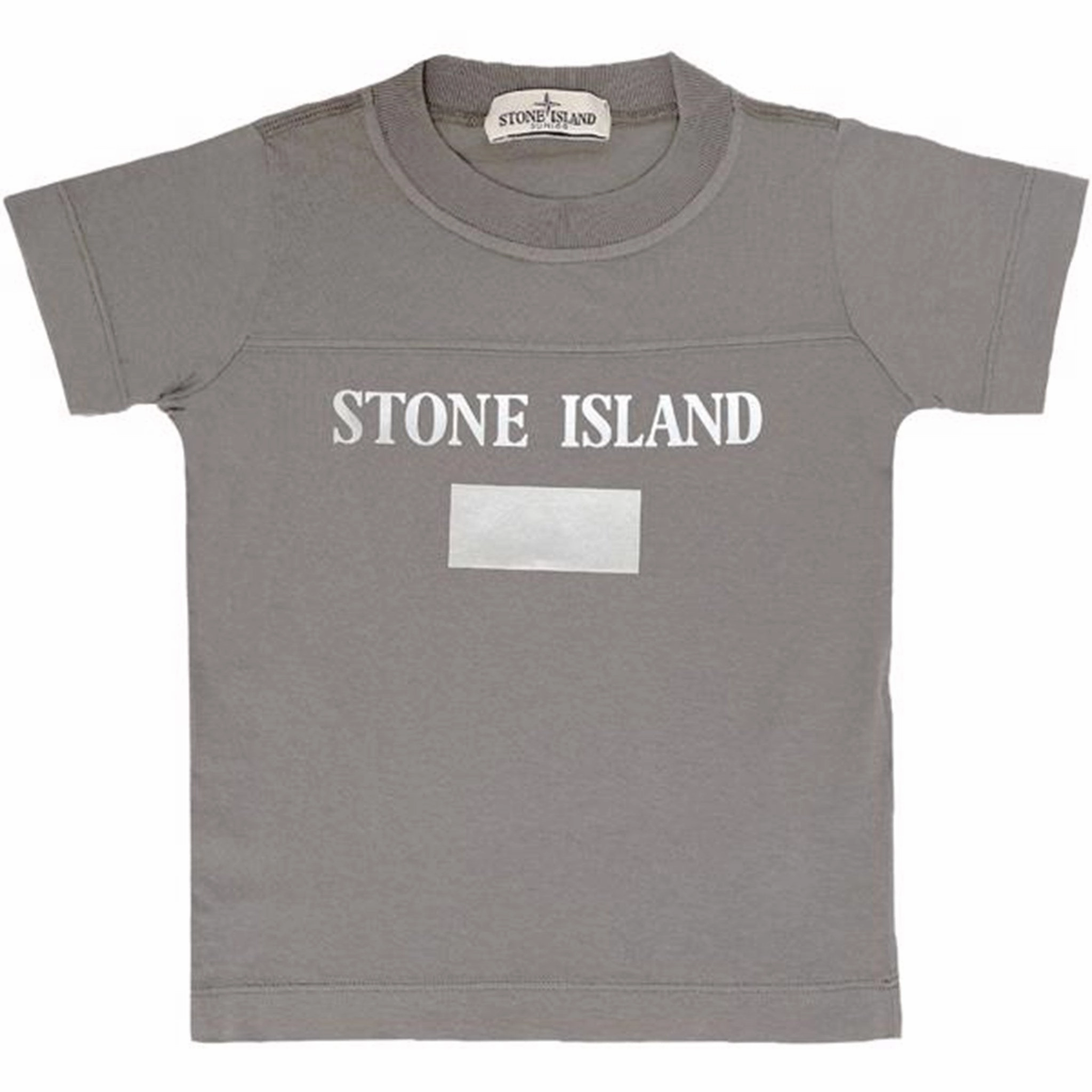 Versatile Design Casual Comfort Fit Stone Island T-shirt Print Grey/Grey