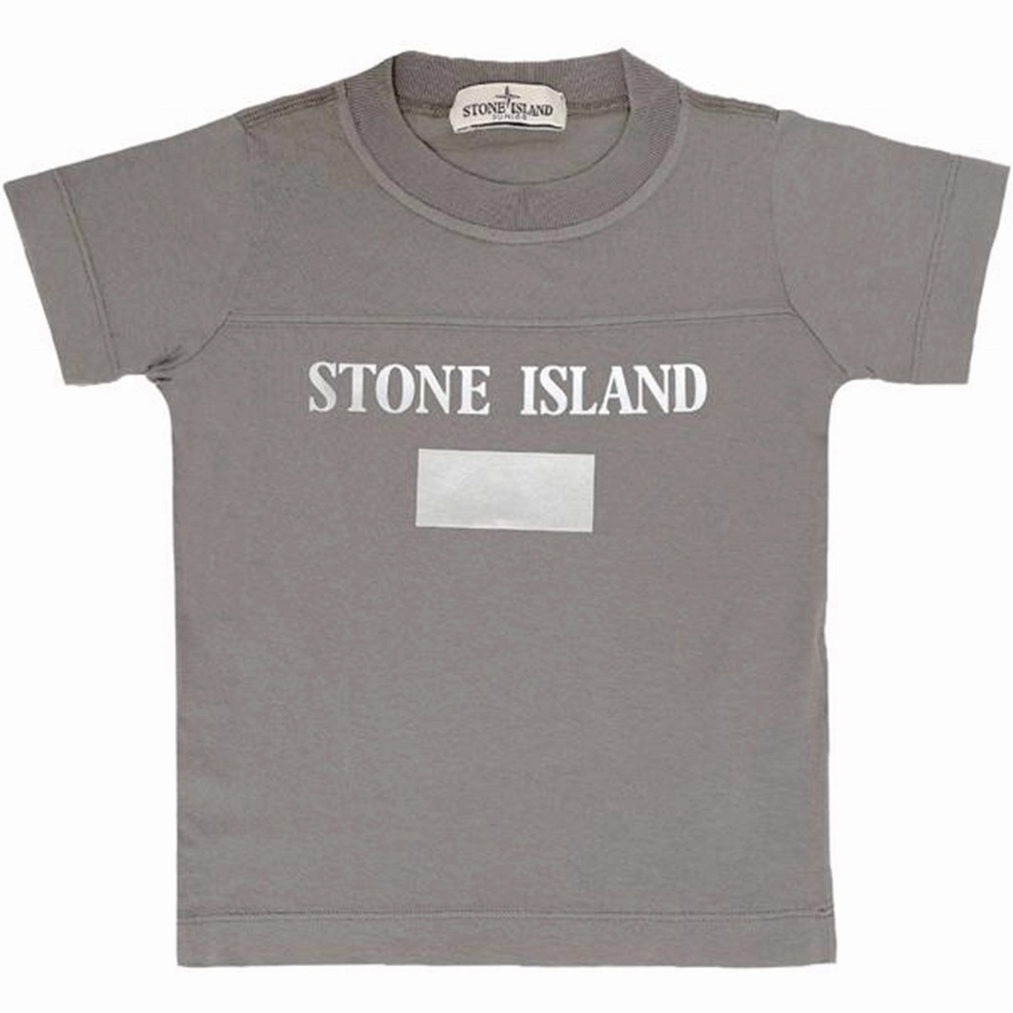 ethical Stone Island T-shirt Print Grey/Grey