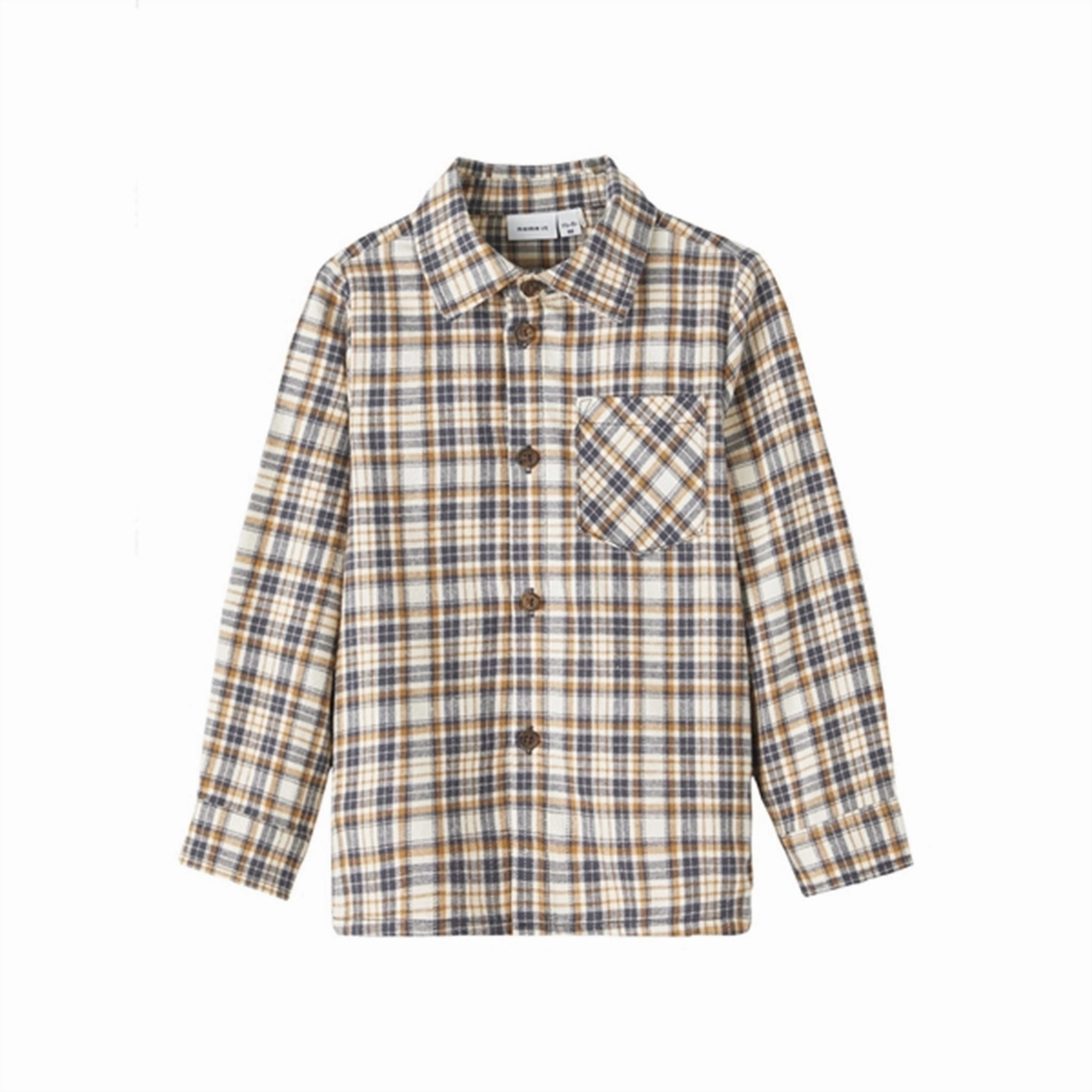 Name it Buttercream Resoren Shirt No Bulk Layering System Twill Weave