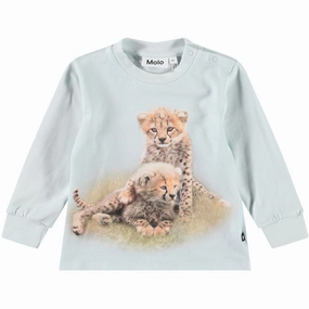 Cocktail Event Layering Essential Molo Cute Cheetas Eloy T-Shirt Long Sleeves