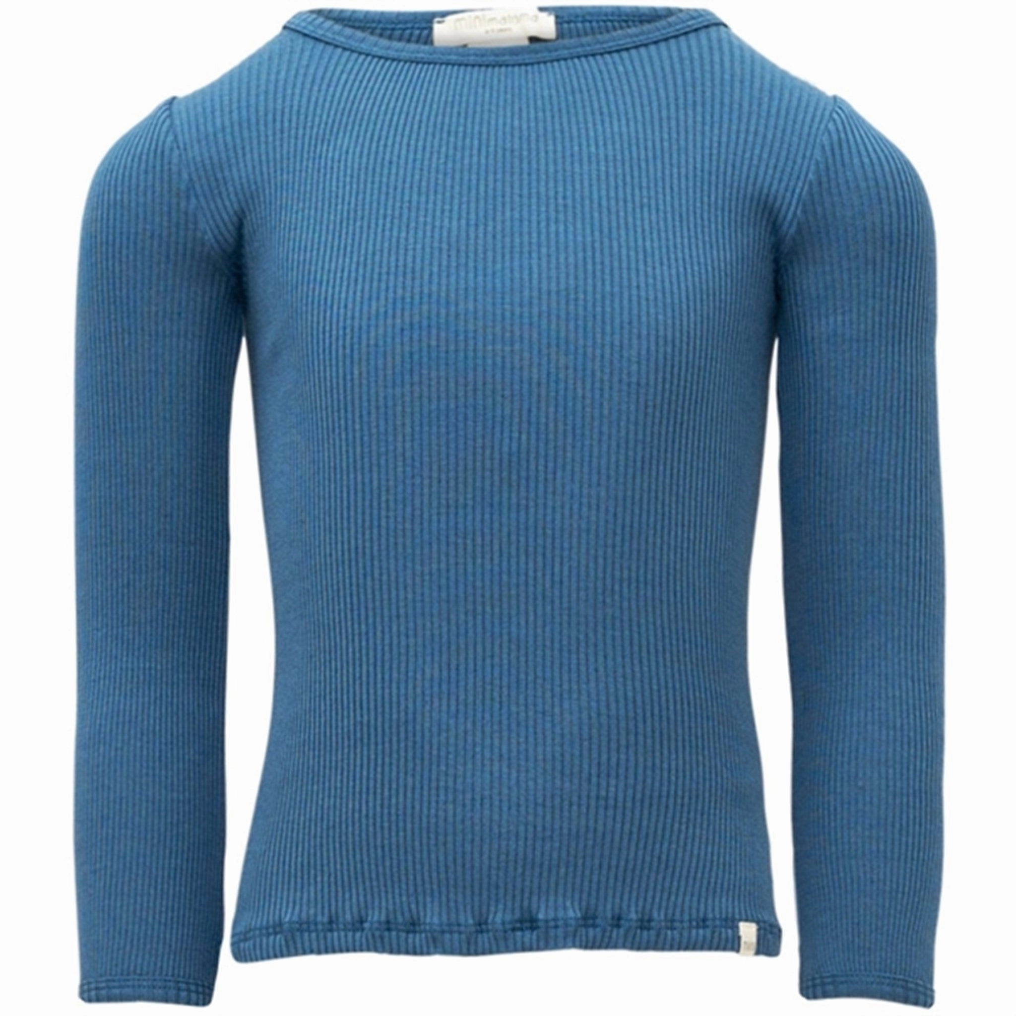 Minimalisma Bergen Blouse True Blue Pullover Design