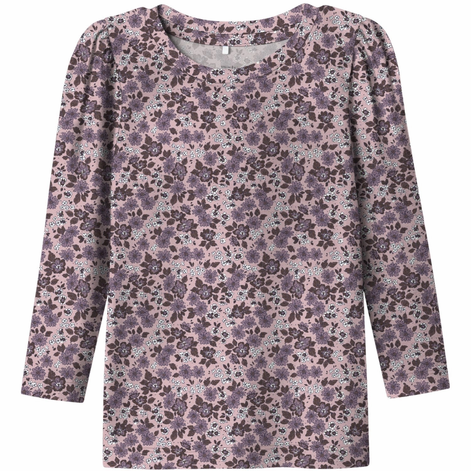 Name It Burnished Lilac Nmfoalia Xsl Ls Top Cuffed hem Relaxed Style