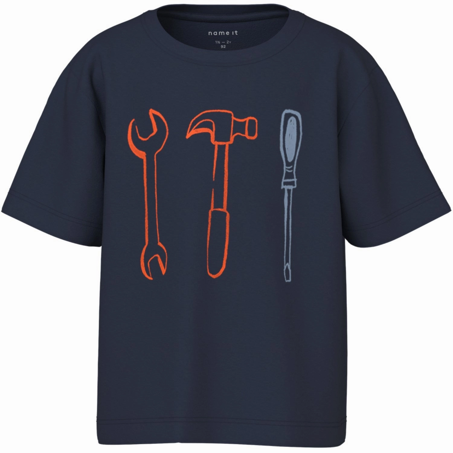 Name It Navy Blazer Huxi Regular T-Shirt Reversible Design Concept