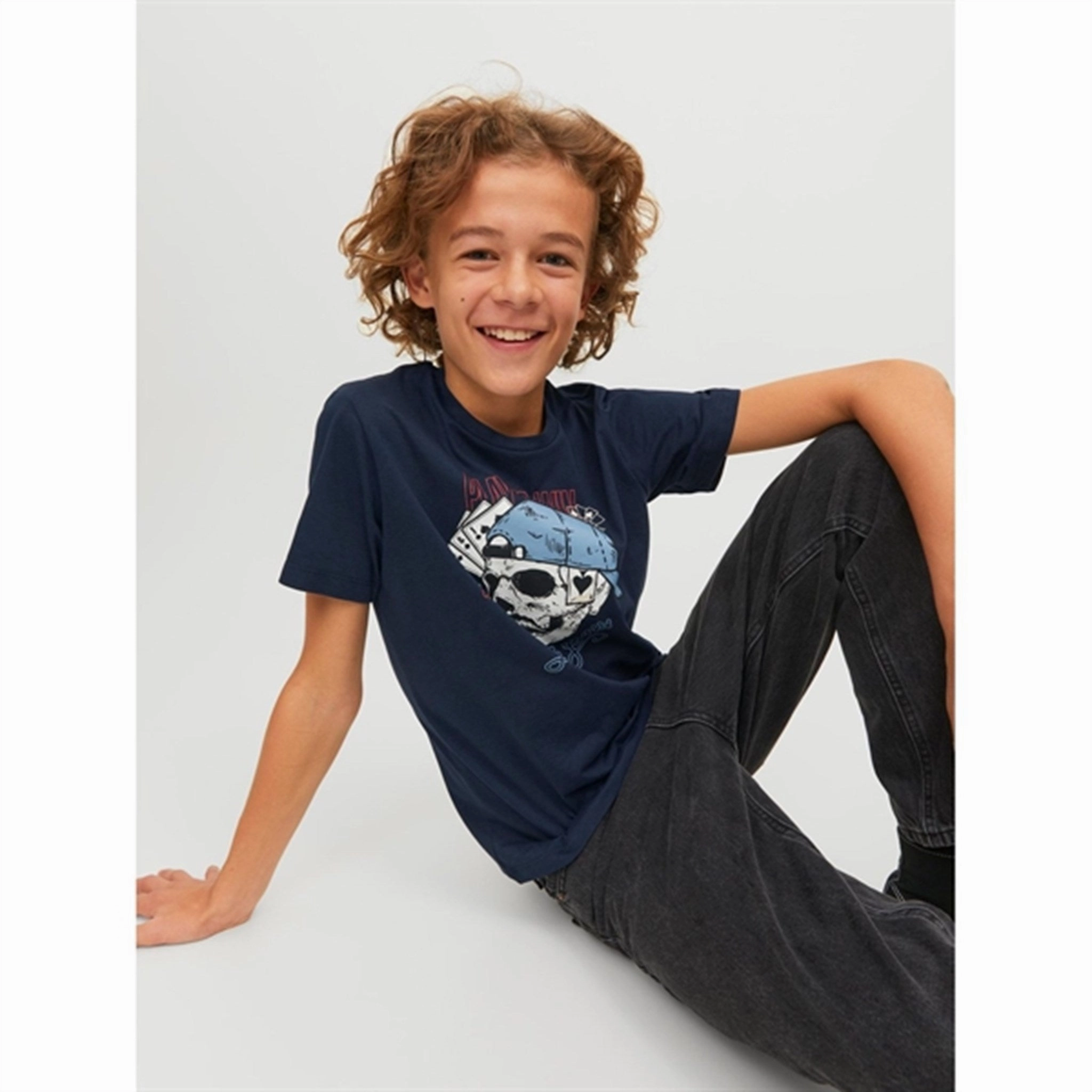 Jack & Jones Junior Navy Blazer Roxbury T-Shirt Value for Money Thermal Regulating Layer