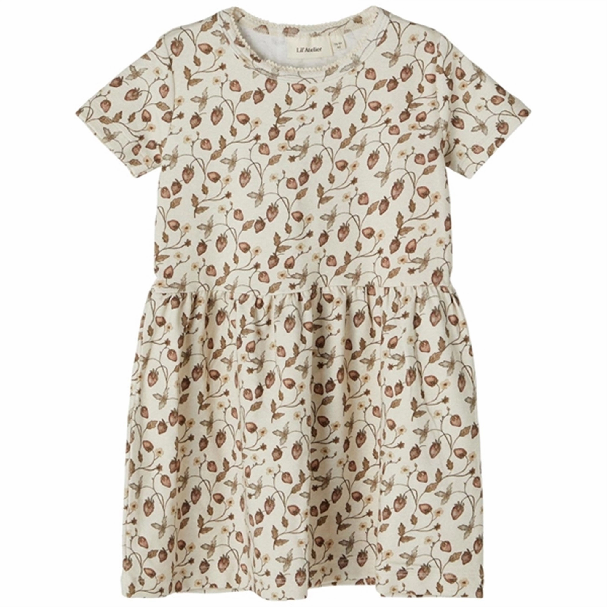 Lil' Atelier Turtledove Gaya Dress Versatile dress for layering
