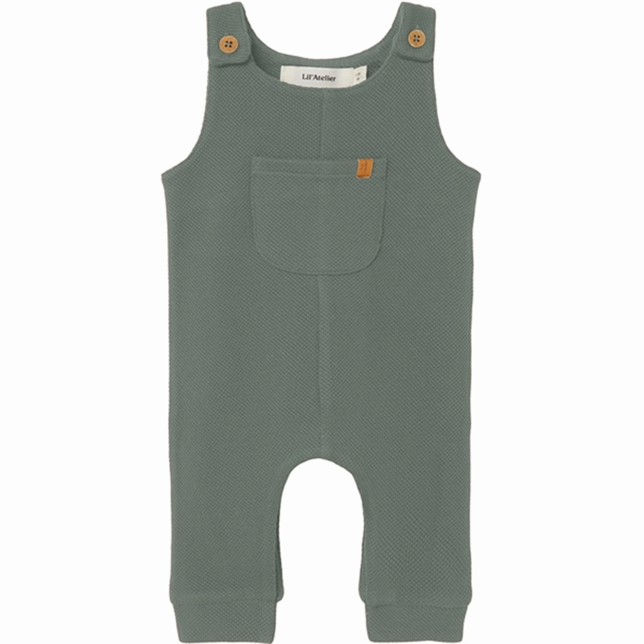 Hot Unique Lil'Atelier Agave Green Talio Sweat Overall