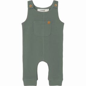 Lil'Atelier Agave Green Talio Sweat Overall Sporty Charming Relaxed Running
