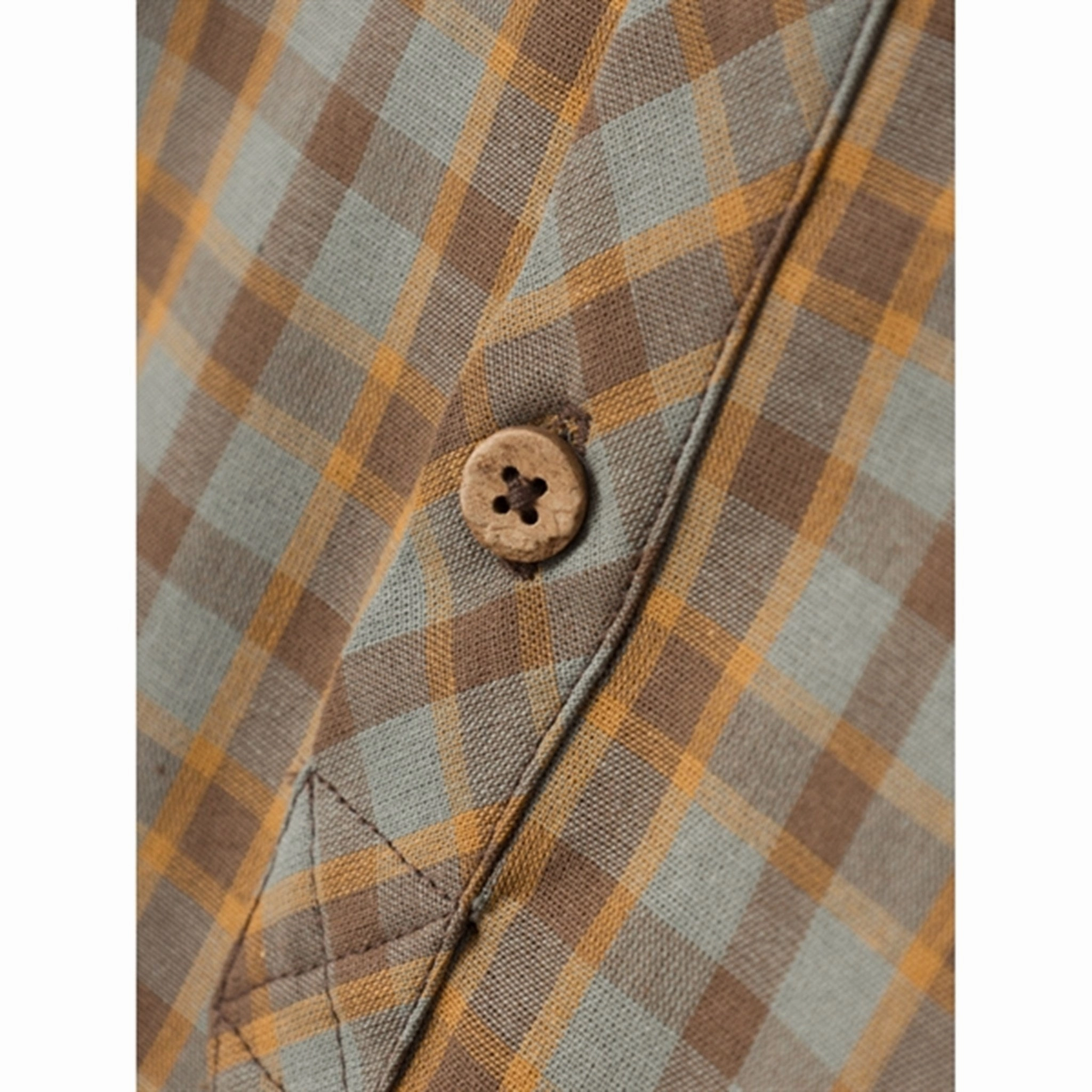 Anti-static Lil'Atelier Agave Green Teo Loose Shirt