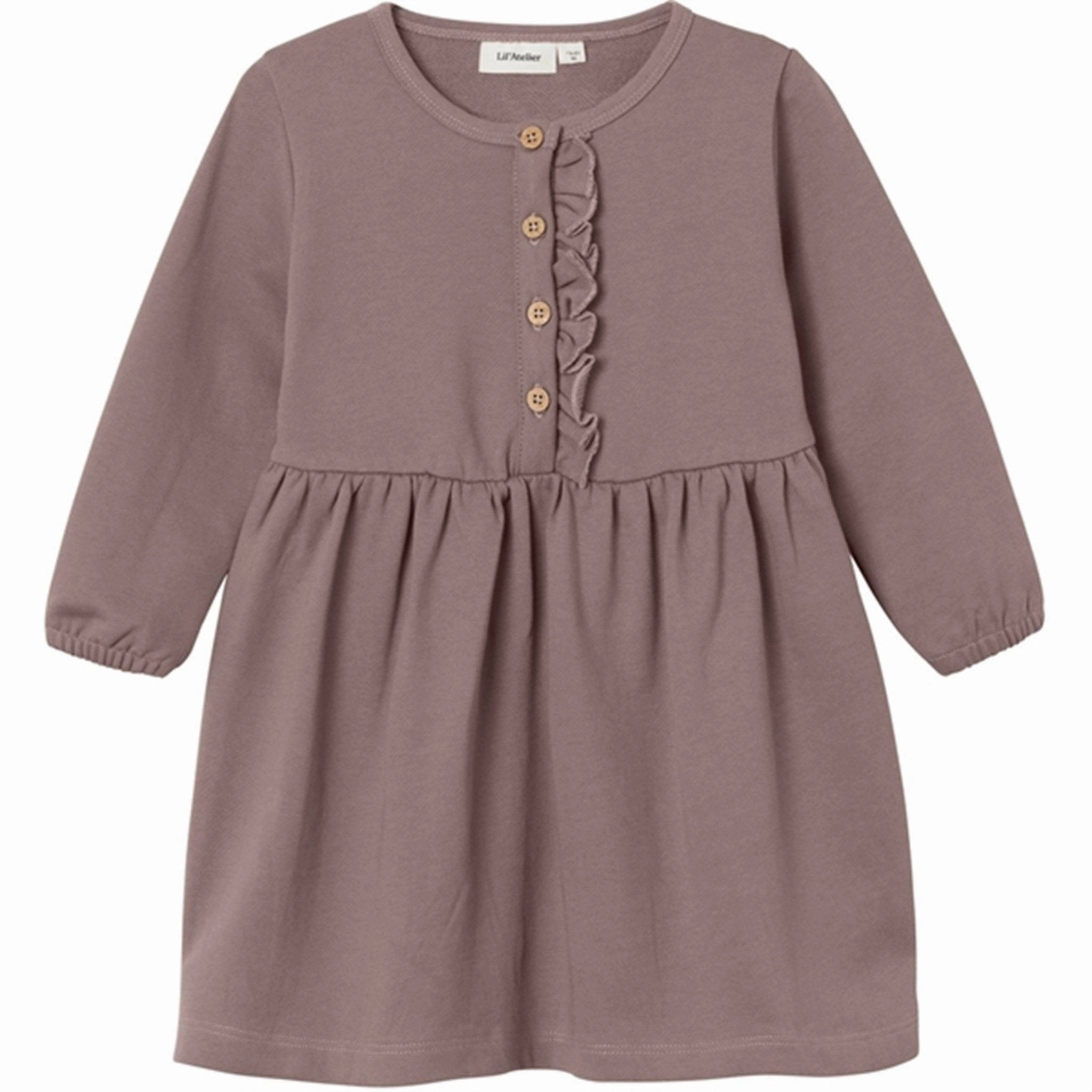 Lil'Atelier Antler Balina Sweat Dress Side Ruching Perfect Fit Wear