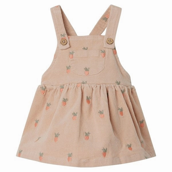 Silky texture Lil'Atelier Cameo Rose Nelly Corduroy Dress