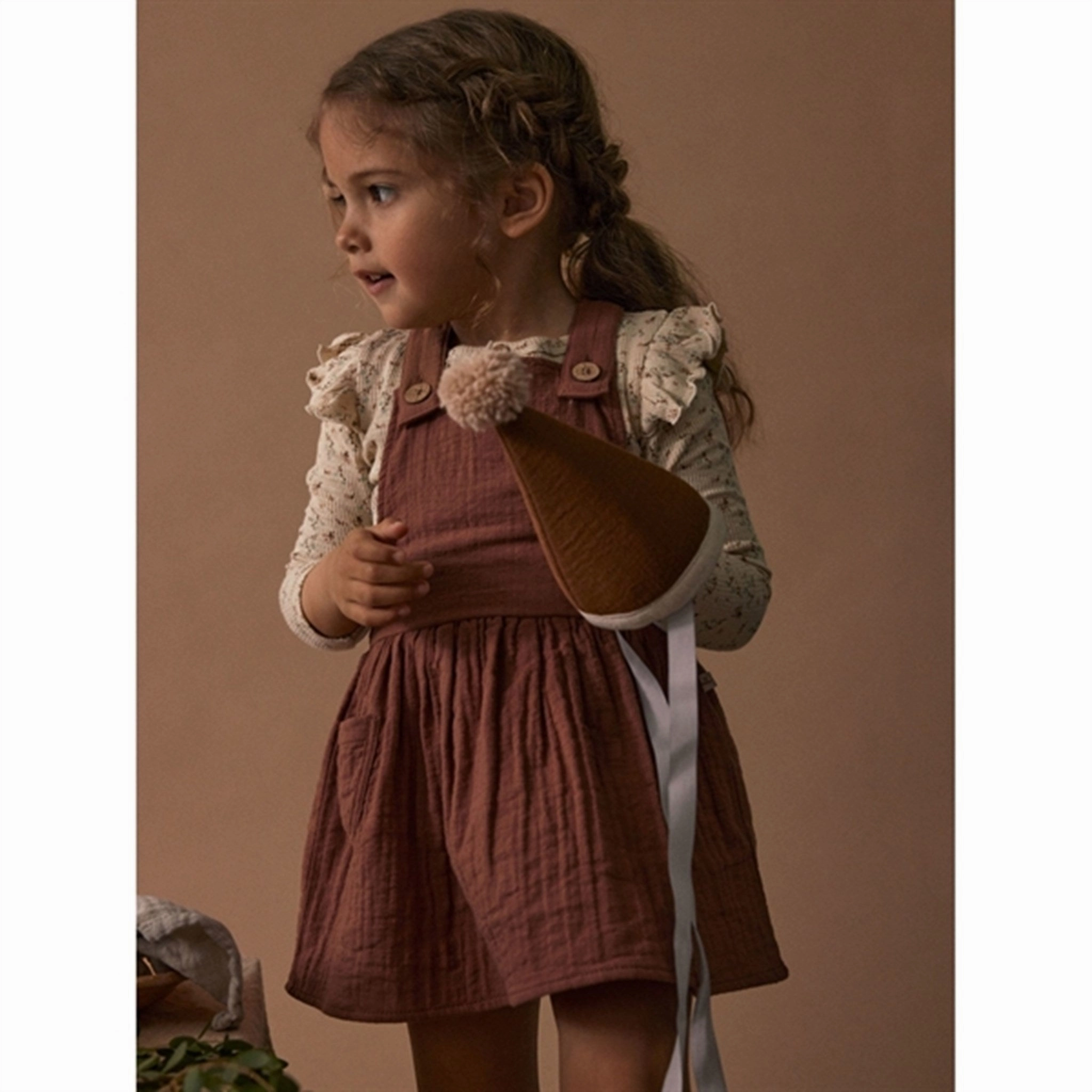 Natural Flow Lil'Atelier Carob Brown Tuda Loose Dress