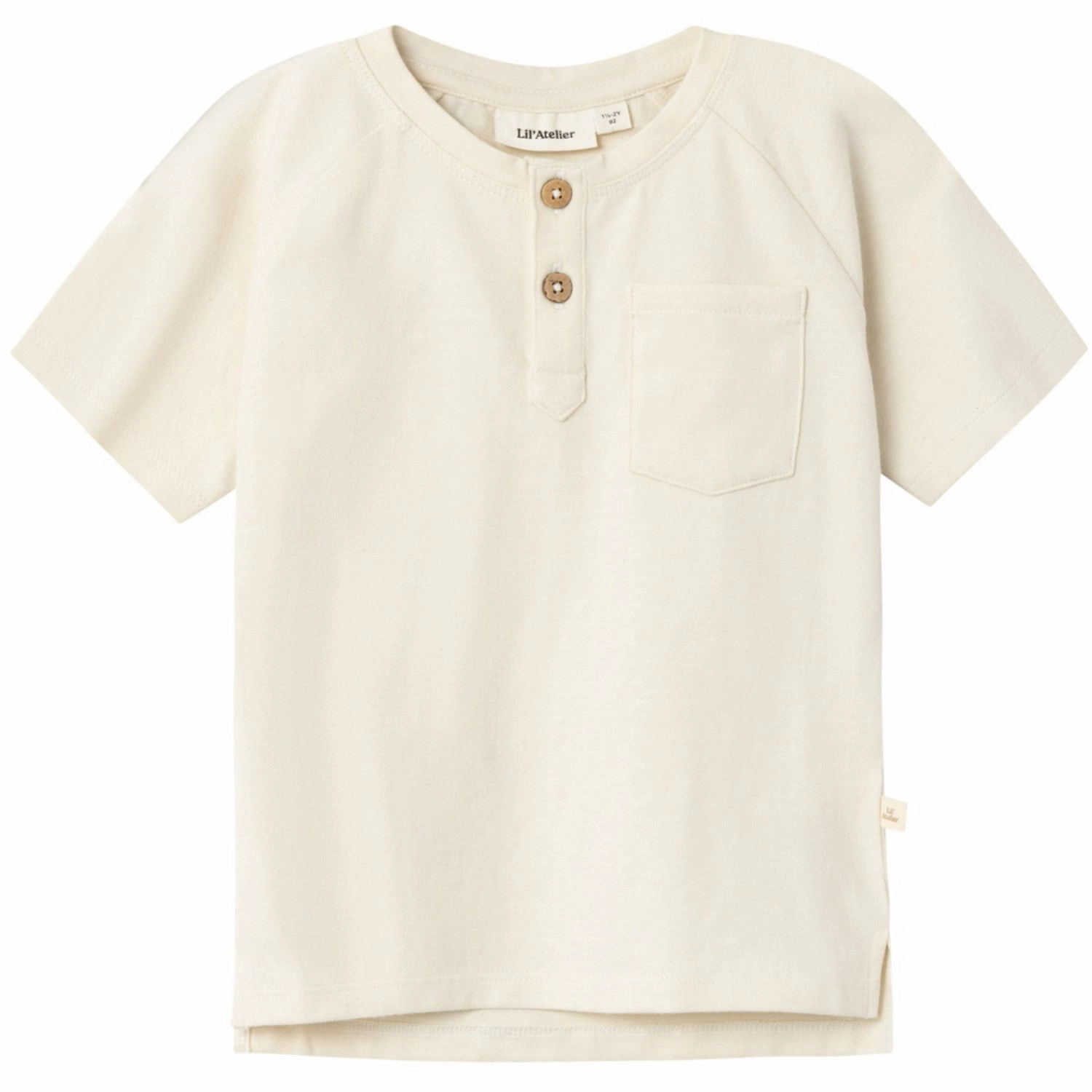 Lil'Atelier Coconut Milk Dello T-Shirt Streetwear Everyday Style Trend