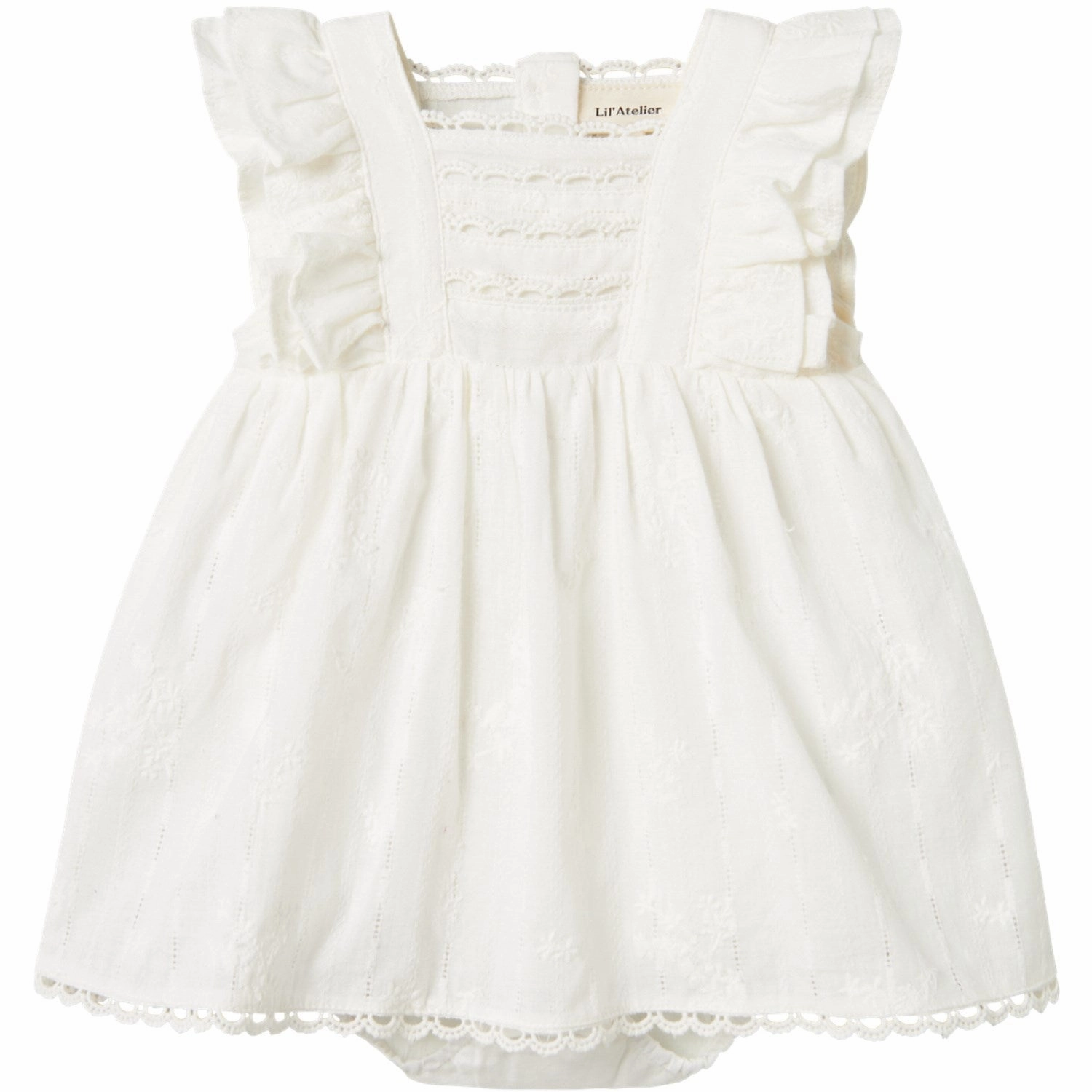 Fine Texture Outdoor Style Lil'Atelier Coconut Milk Fiola Body Dress