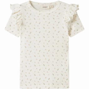Lil'Atelier Coconut Milk Gago Kuo Slim T-Shirt Preppy