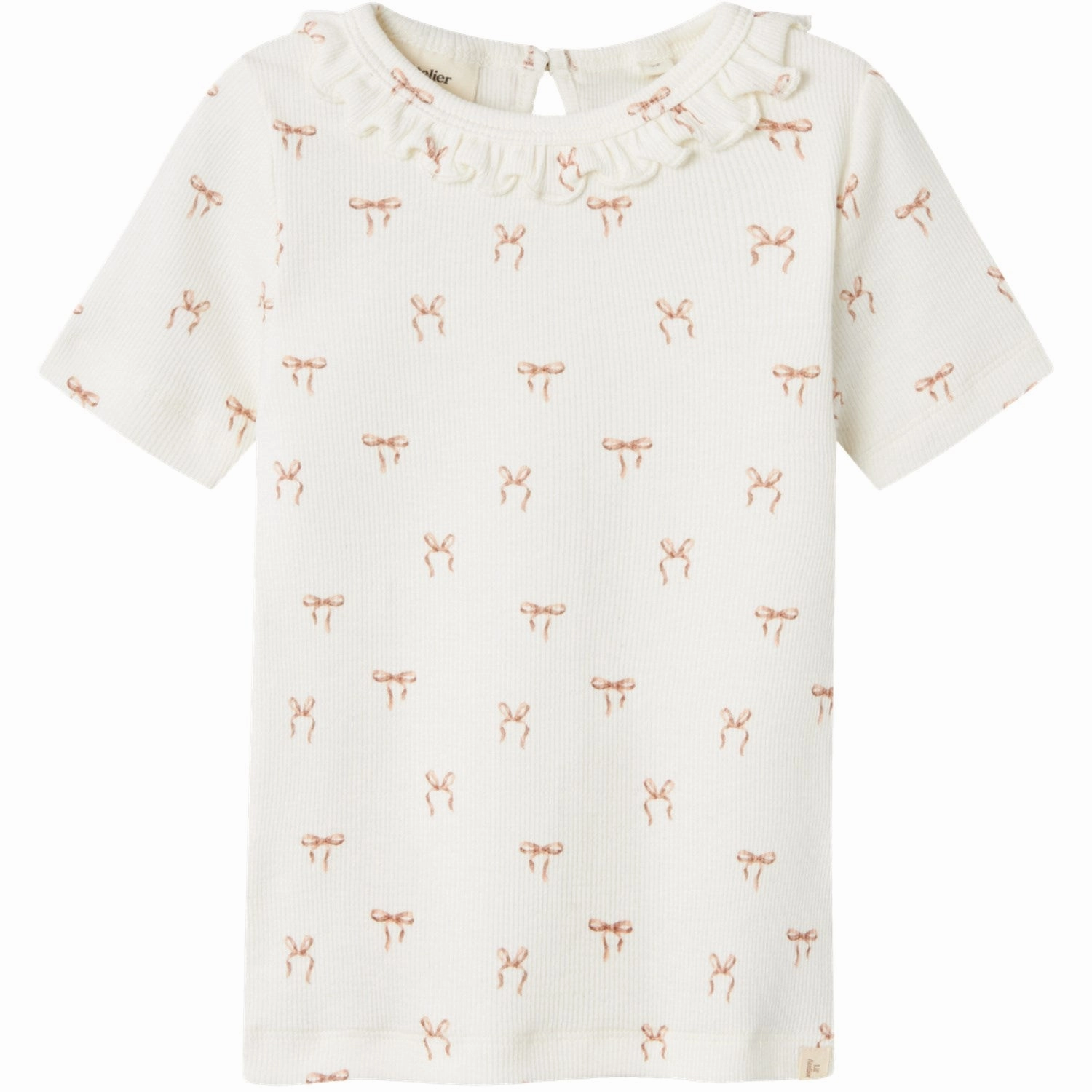 Lil'Atelier Coconut Milk Gavo Esi Slim T-Shirt Simple Wear