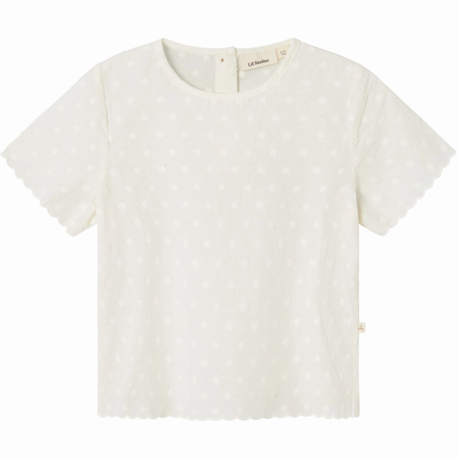 Work efficiency Lil'Atelier Coconut Milk Hirsa Loose T-Shirt