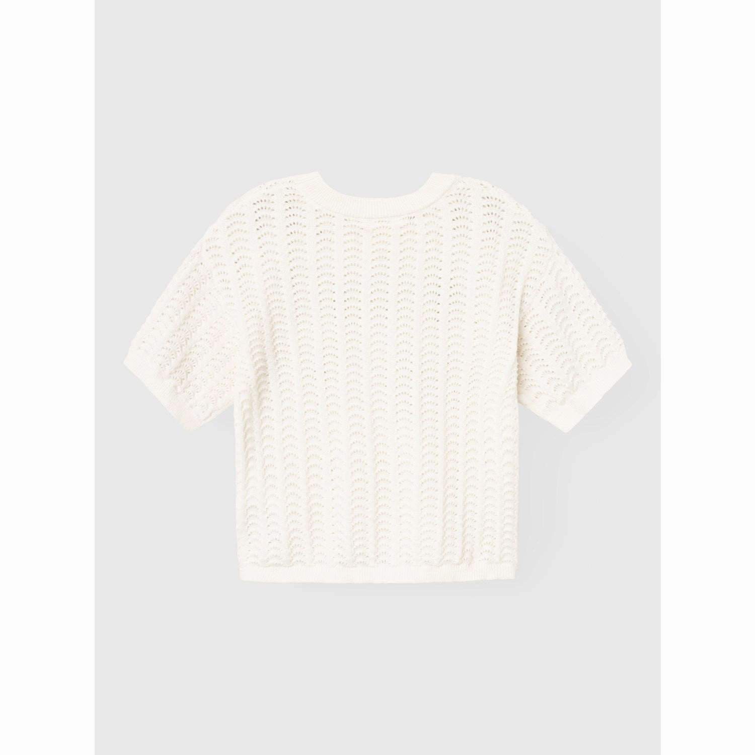 Lil'Atelier Coconut Milk Johanna Loose Knit Unmatched comfort Stretch Material