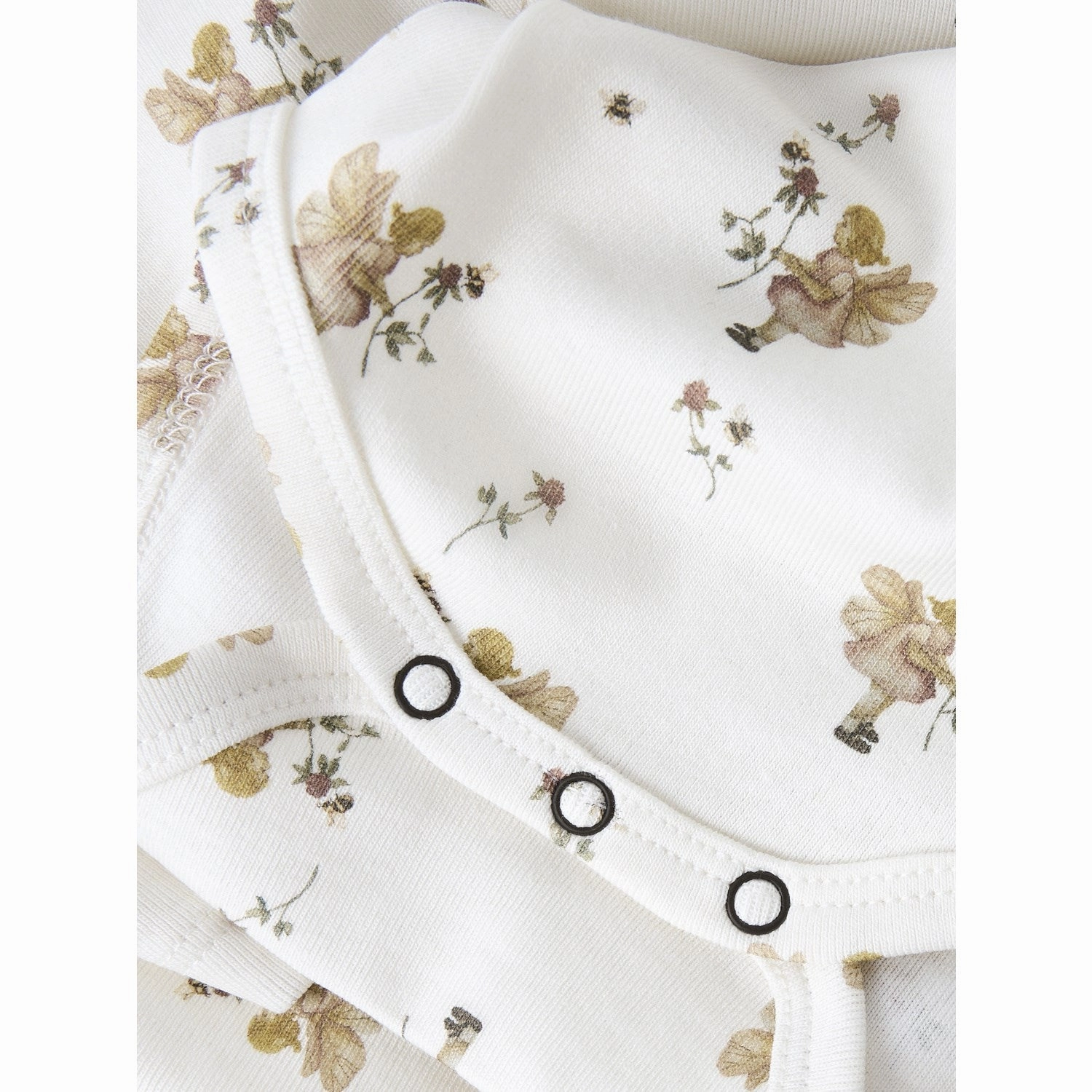 Lil'Atelier Coconut Milk Nbflayo Enk Ls Body Dress Lil Bloom Soft