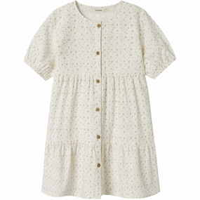 Walk Easy Resort-Wear Lil'Atelier Coconut Milk Nmfhailey Ss Loose Dress Lil