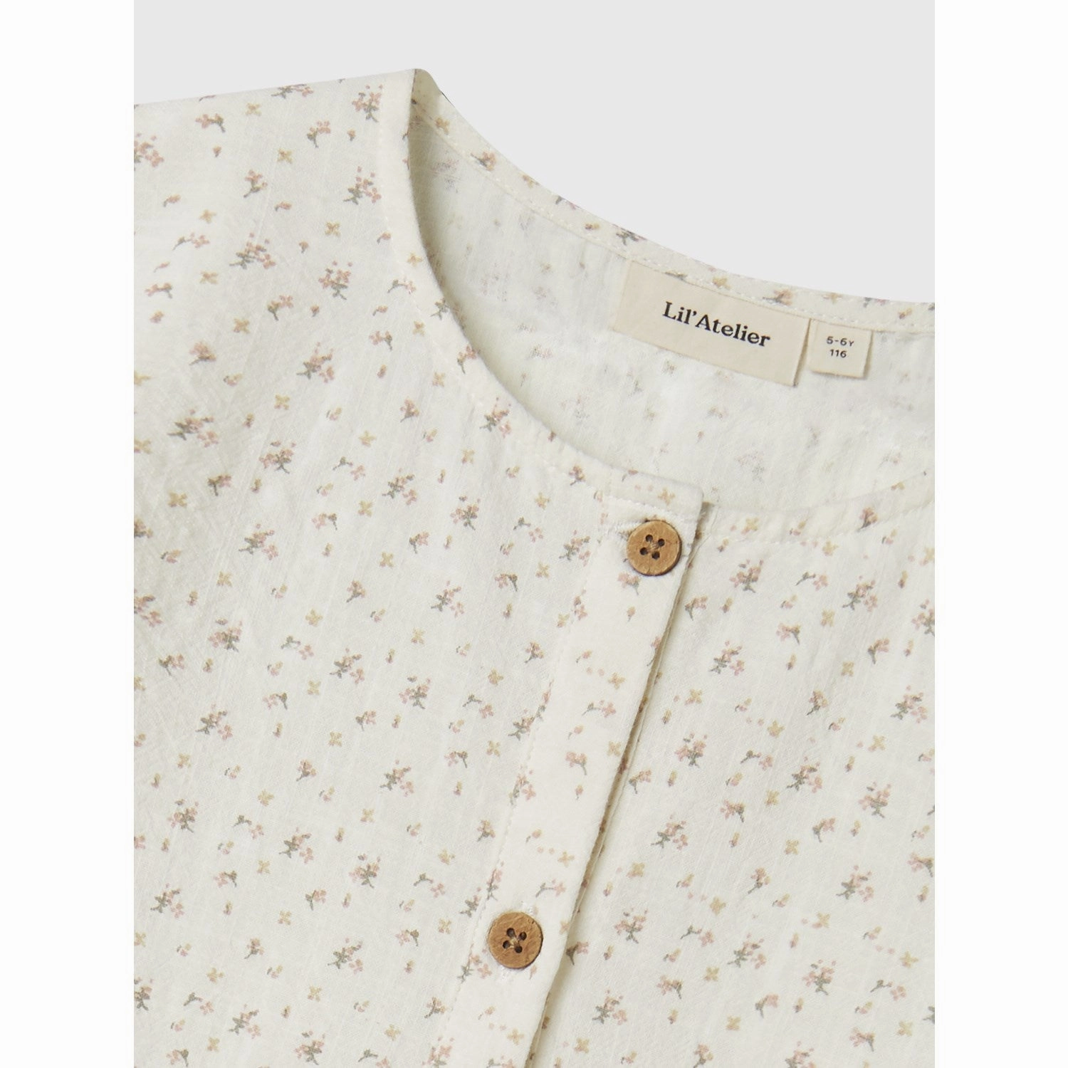 Effortless Layer Wear Fall Inspired Lil'Atelier Coconut Milk Nmfhailey Ss Loose Dress Lil