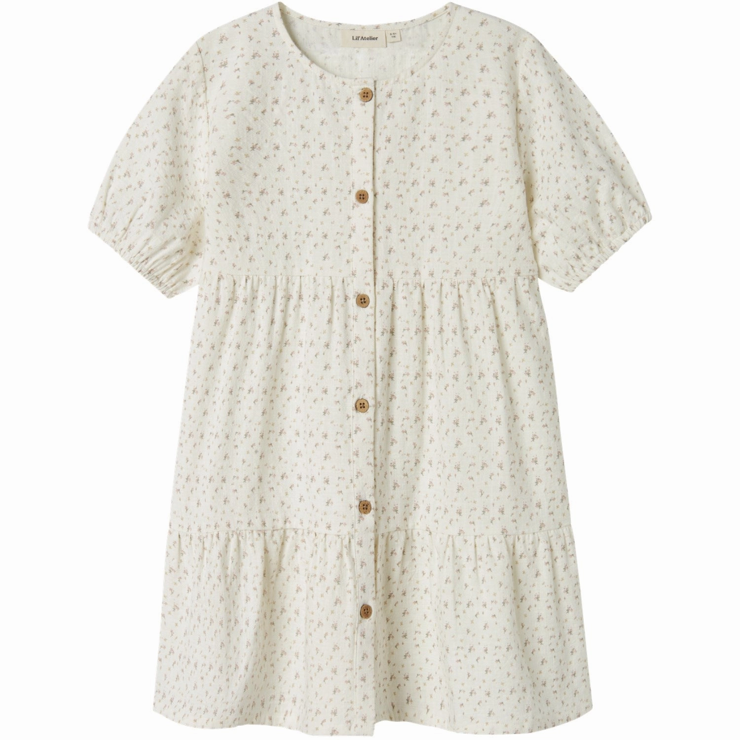 Walk Easy Resort-Wear Lil'Atelier Coconut Milk Nmfhailey Ss Loose Dress Lil