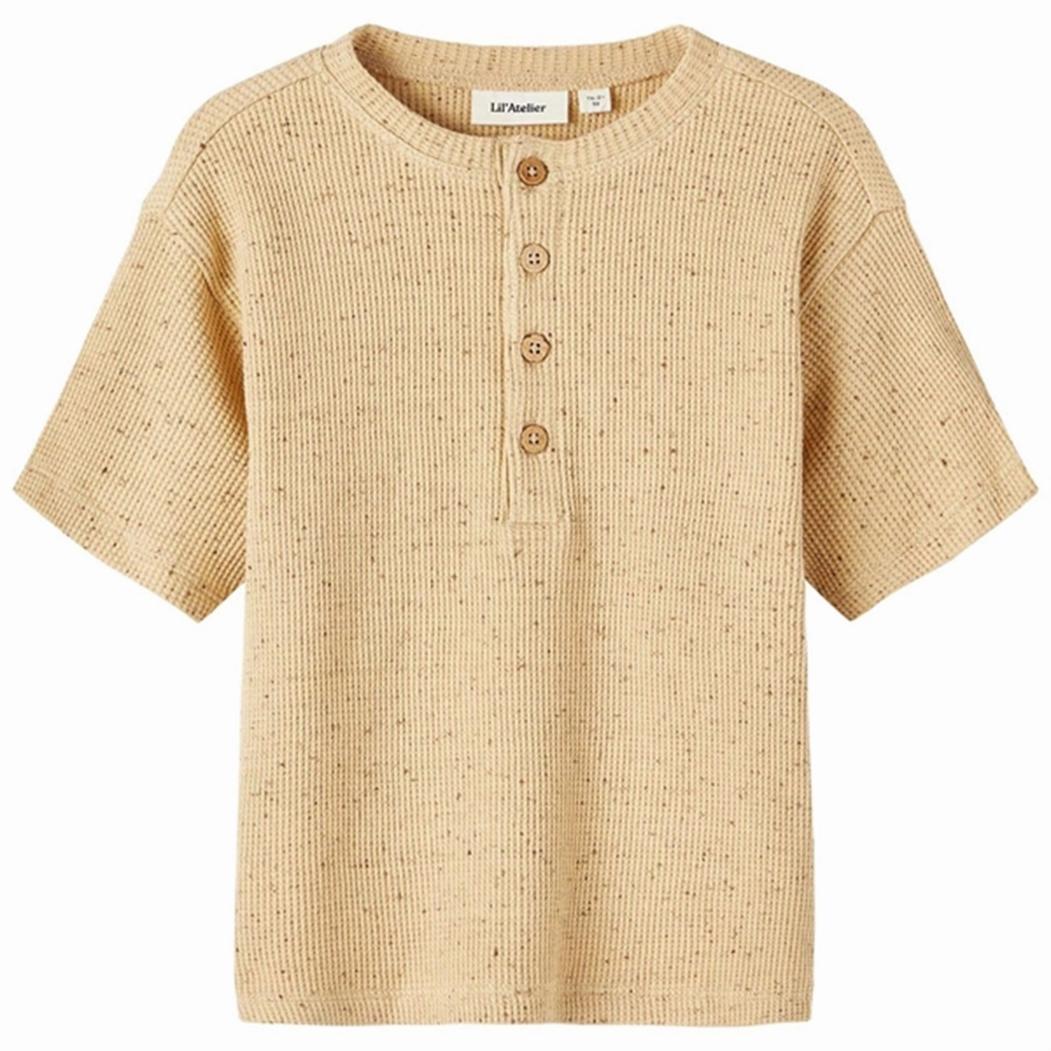 Lil'Atelier Croissant Hanton Loose T-Shirt Heather Jersey Material