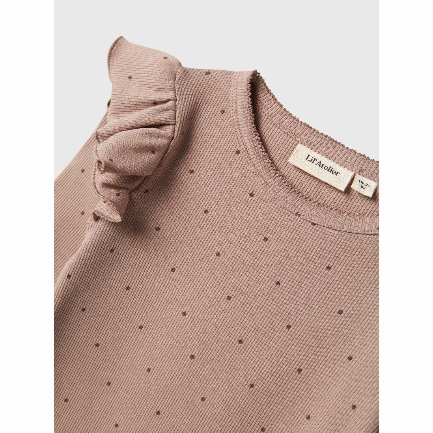 Lil'Atelier Etherea Gago Kuo Slim Blouse Smooth Seam Finish Printed Pattern