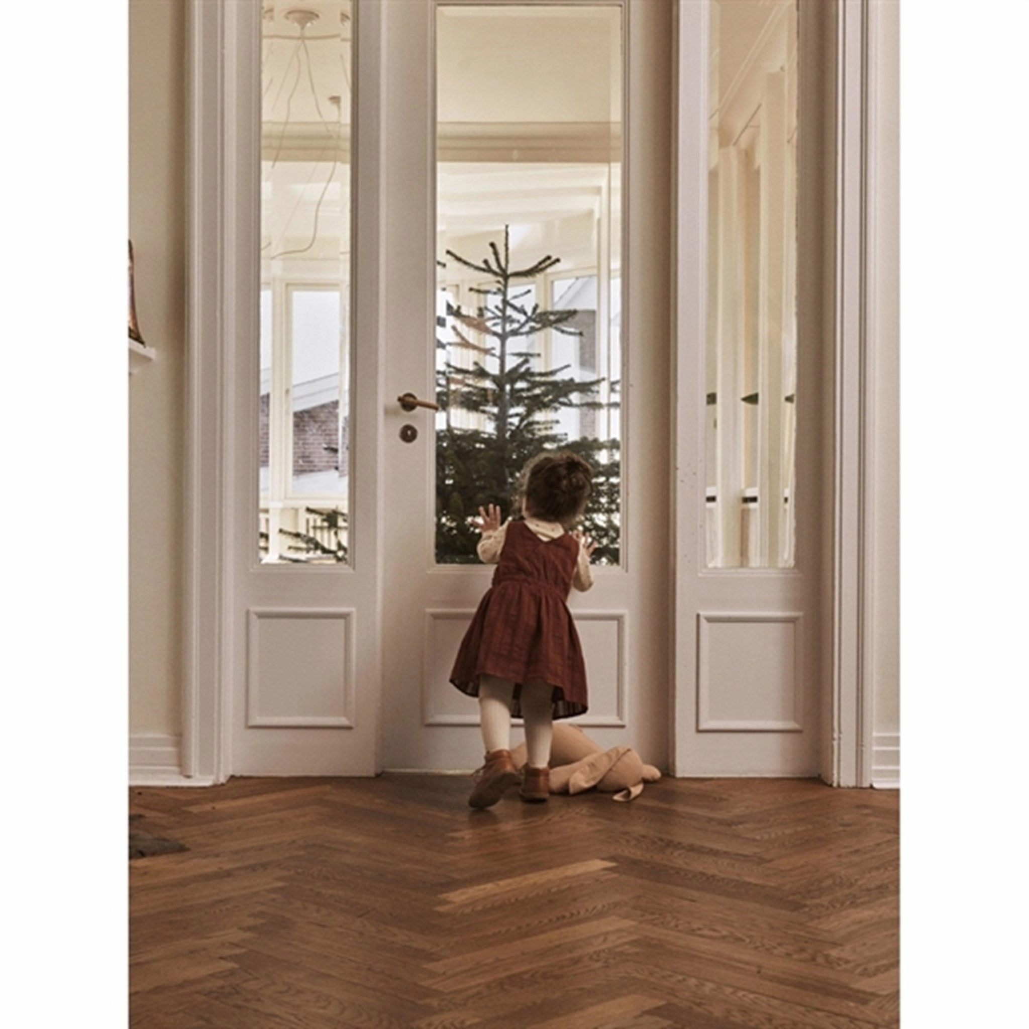 Lil'Atelier Fired Brick Gago Slim Blouse Classic Design Beach Ready