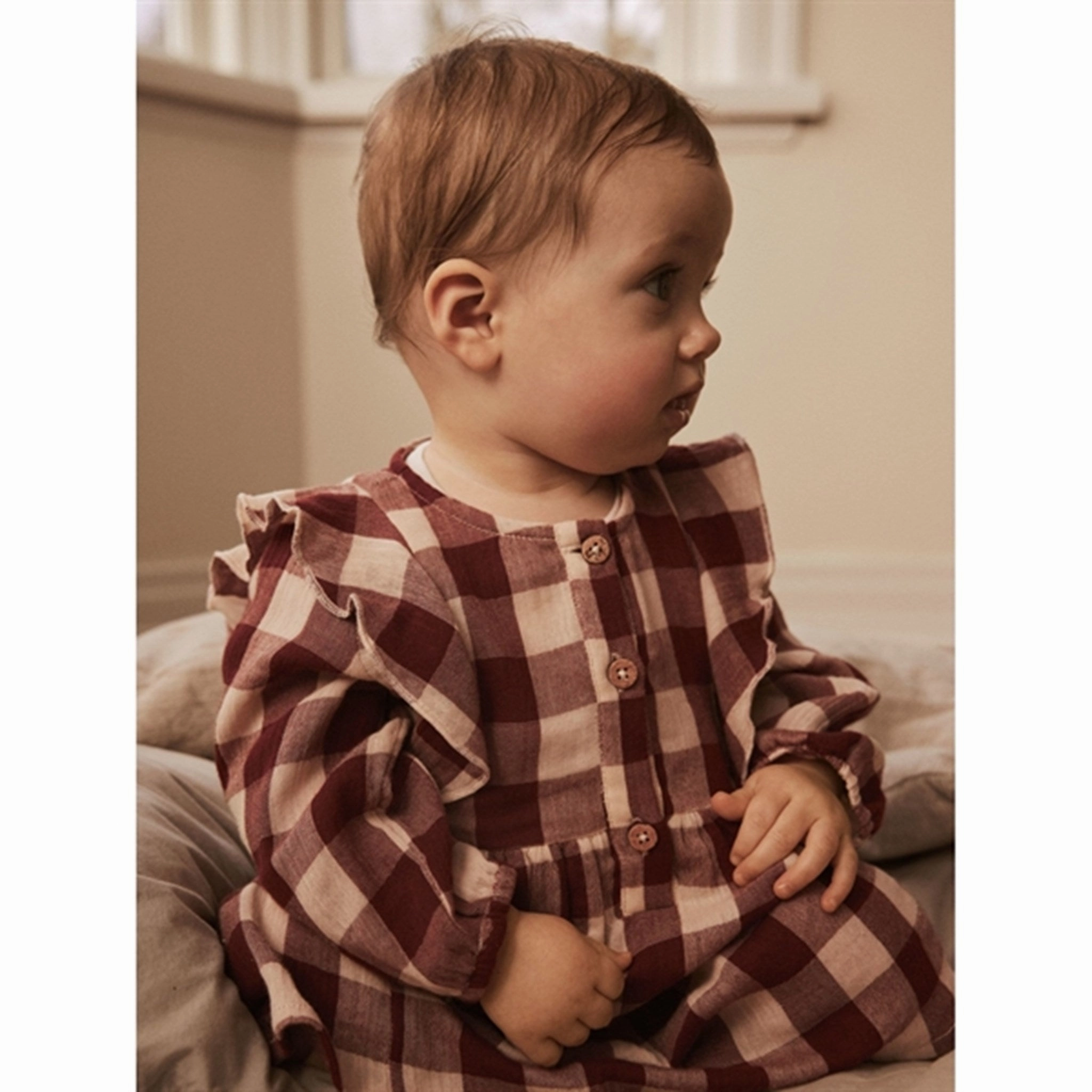 Trendy Everyday Lil'Atelier Fired Brick Rosali Body Dress