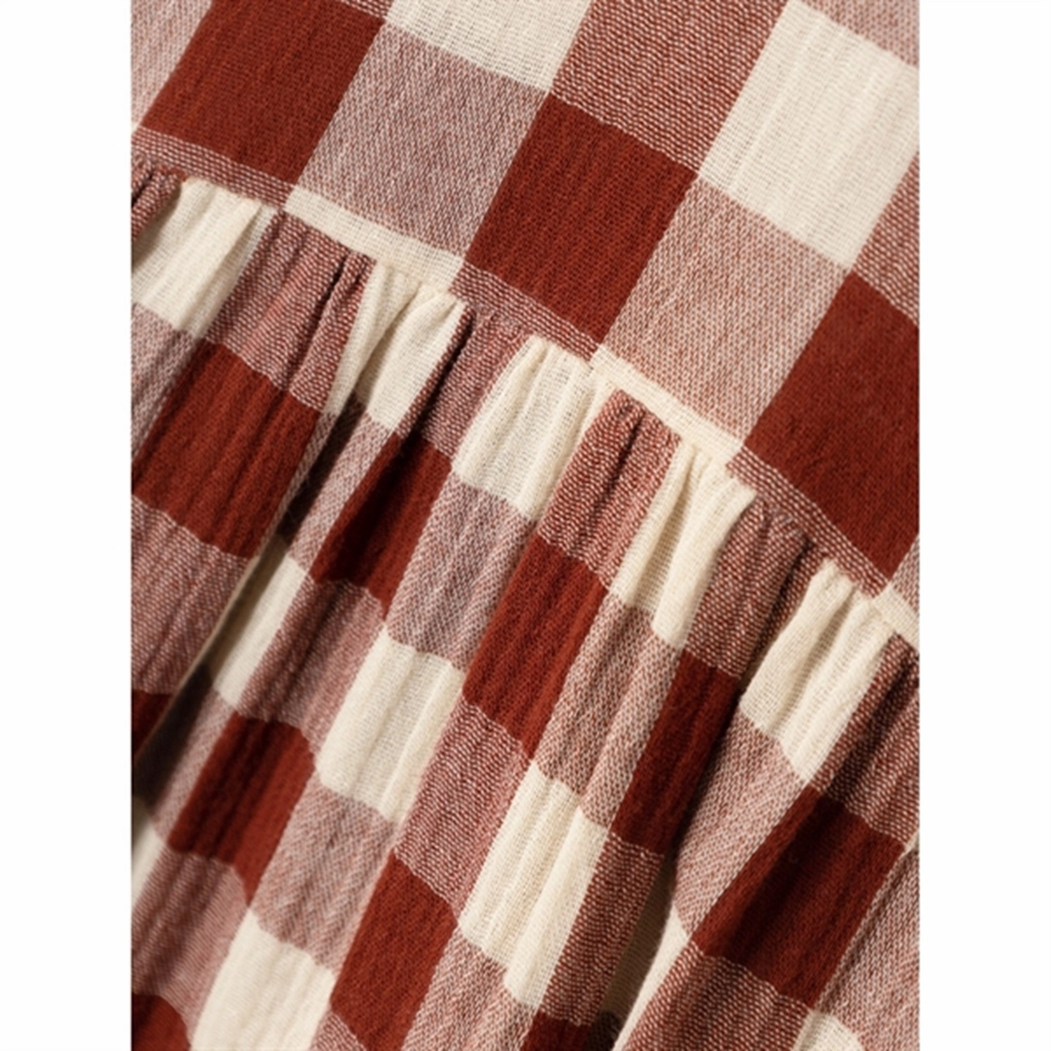 Lil'Atelier Fired Brick Rosali Dress Soft Tones Light Soft